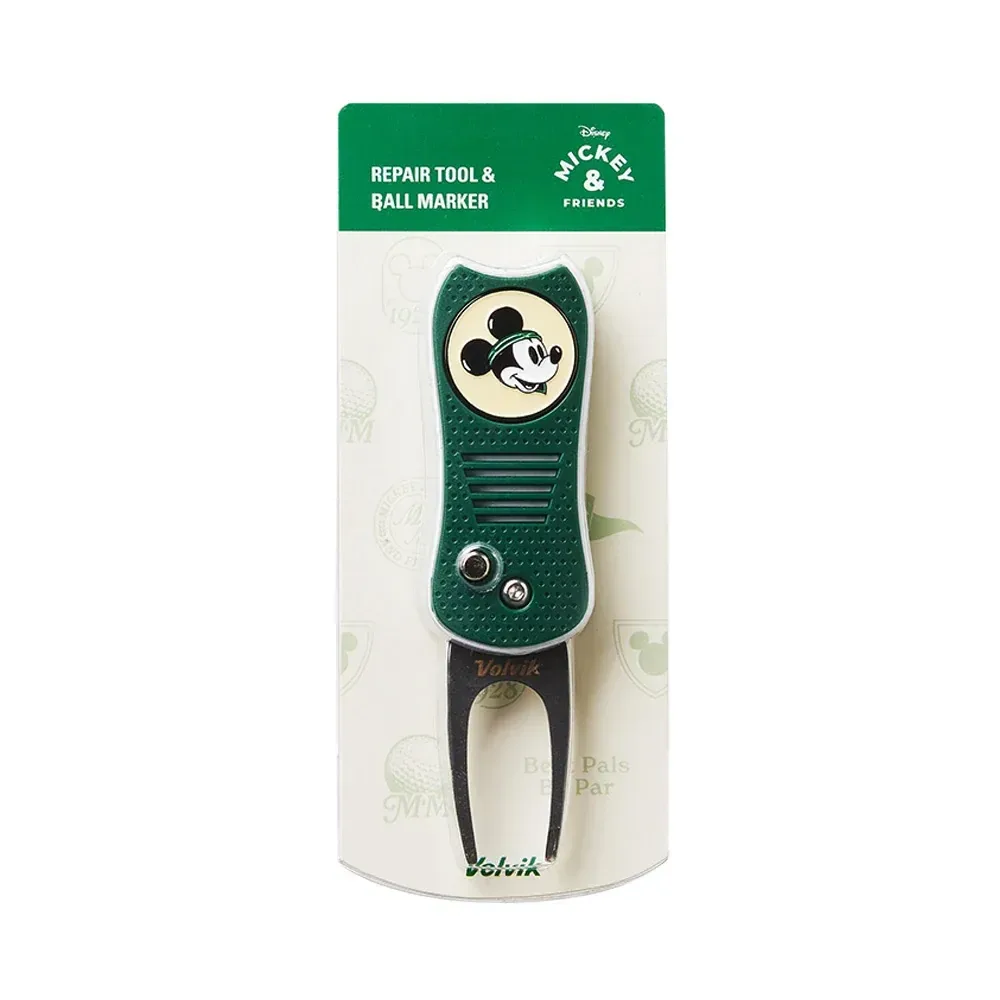 Disney Mickey Mouse (Country Club) Switchblade Divot Tool w/ Ball Marker
