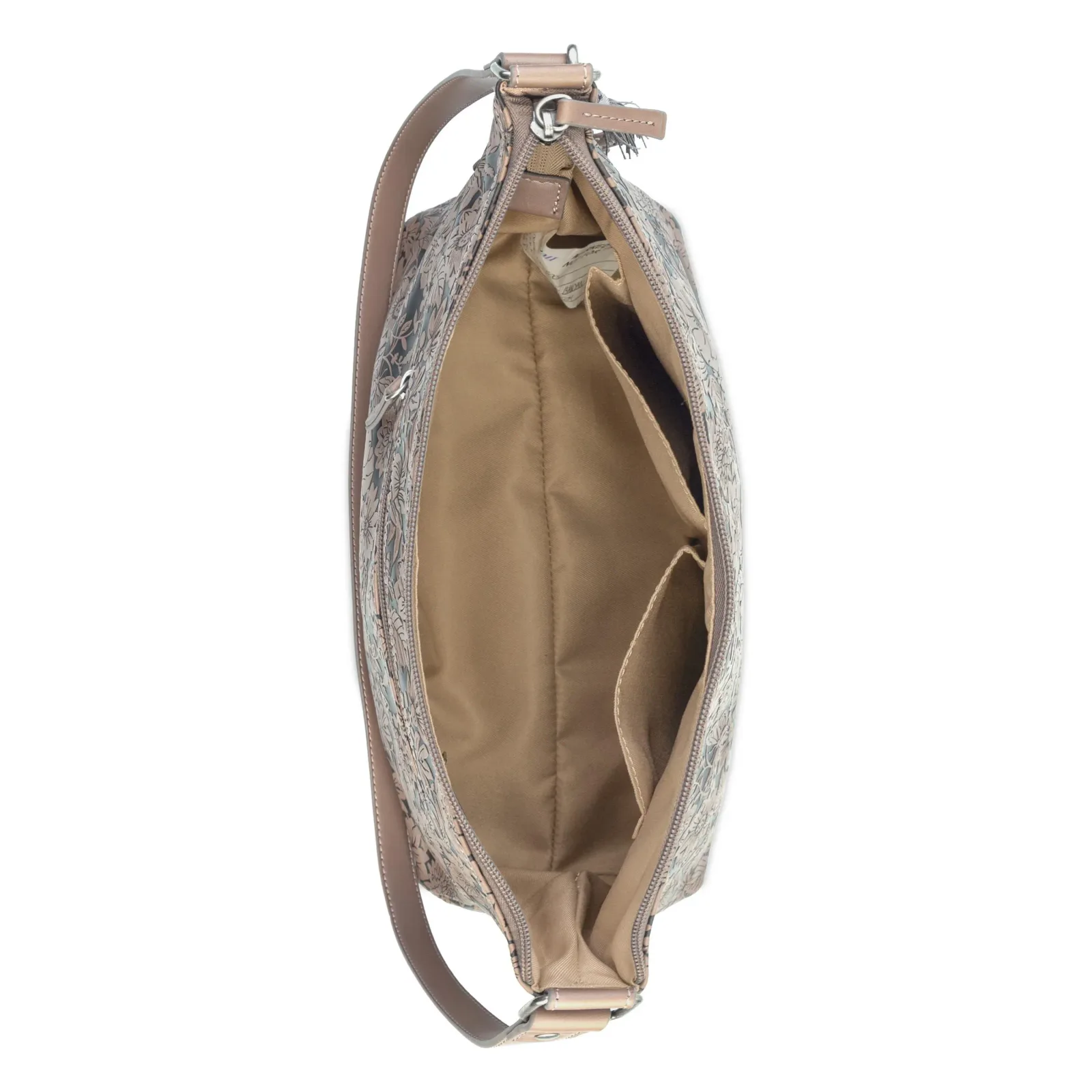 Banyan Hobo – Vegan Leather – Mushroom In Bloom Embossed