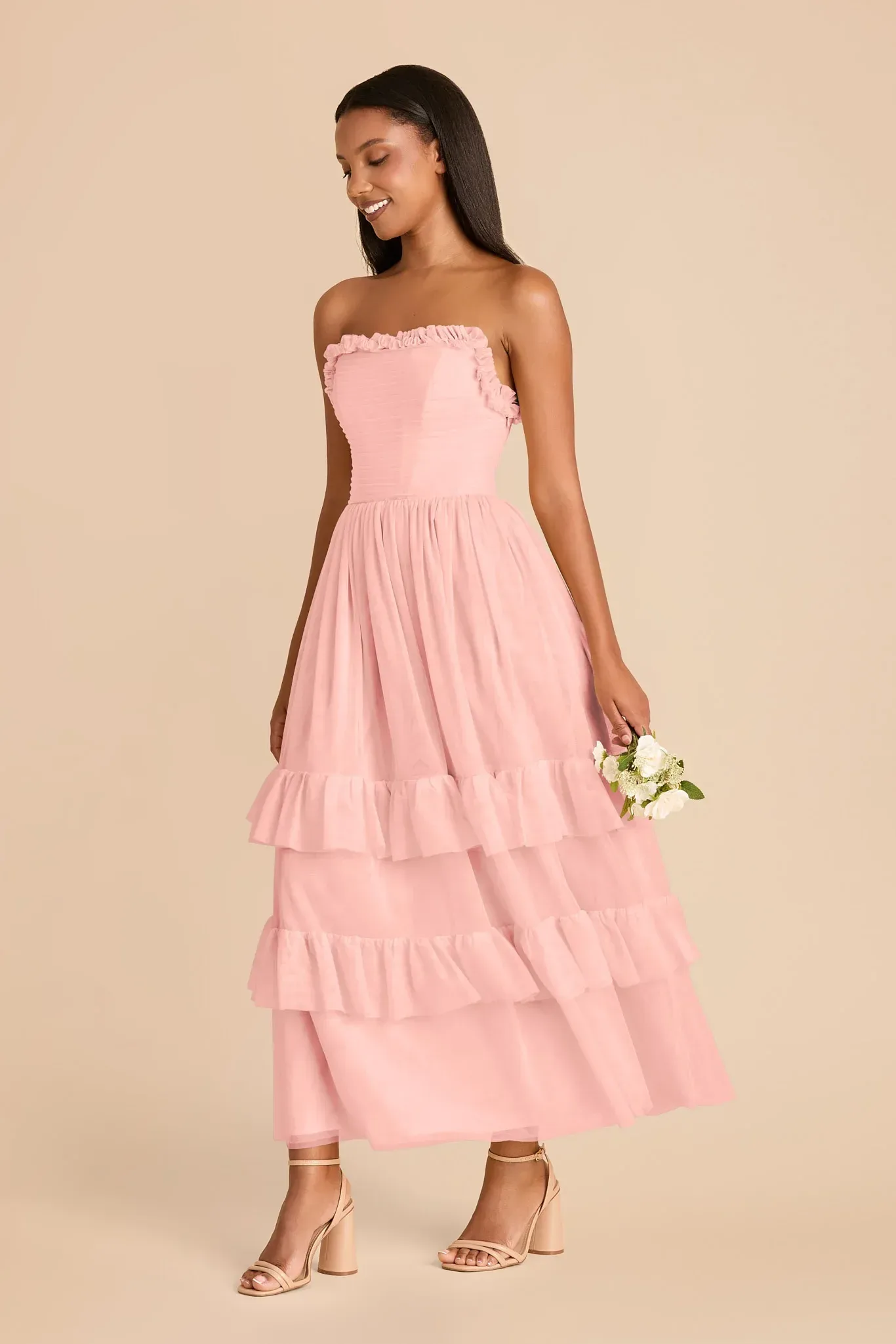 Cordelia Tulle Dress – Bubblegum Pink