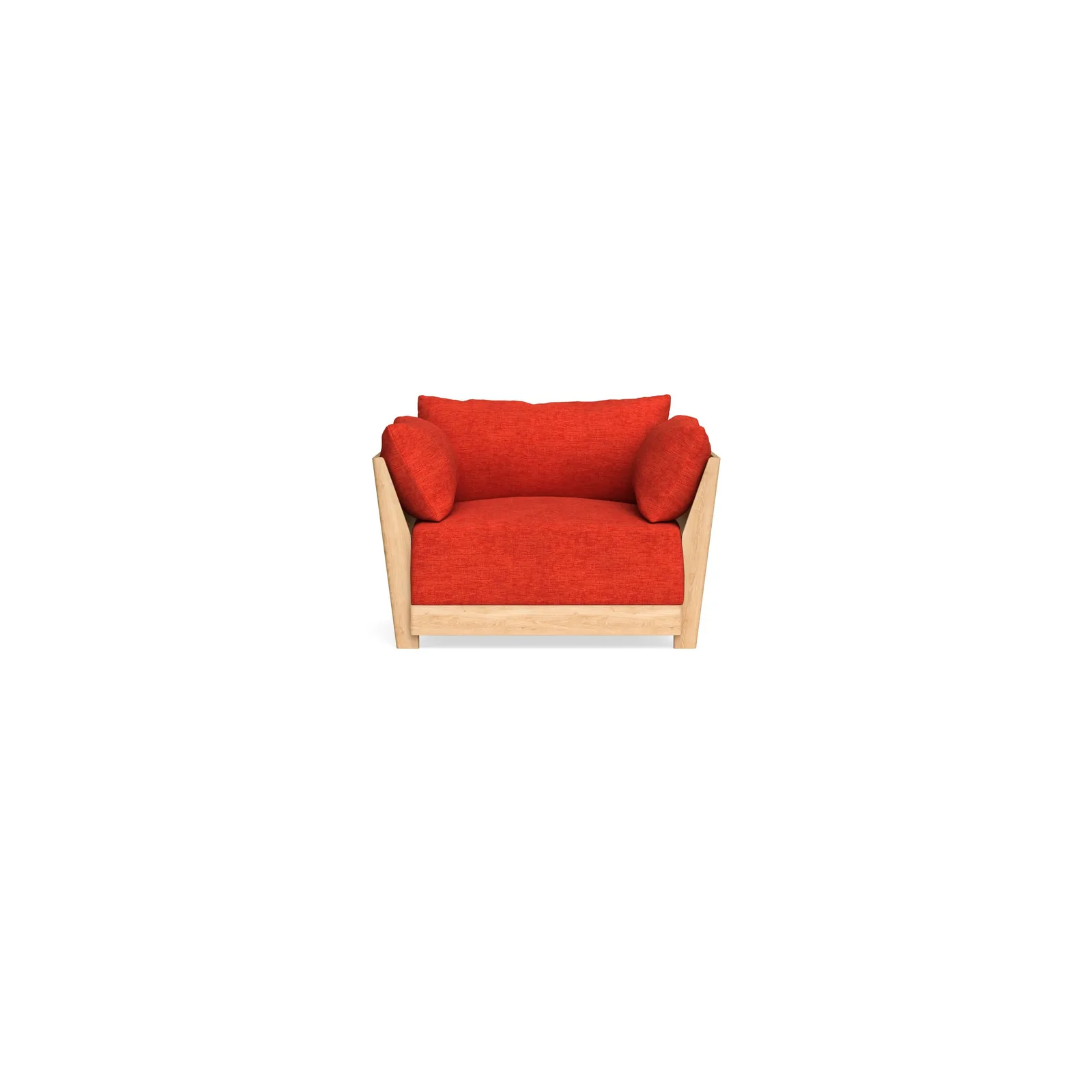 Slipcover Only – Modular Bondi Armchair in Poppy Orange
