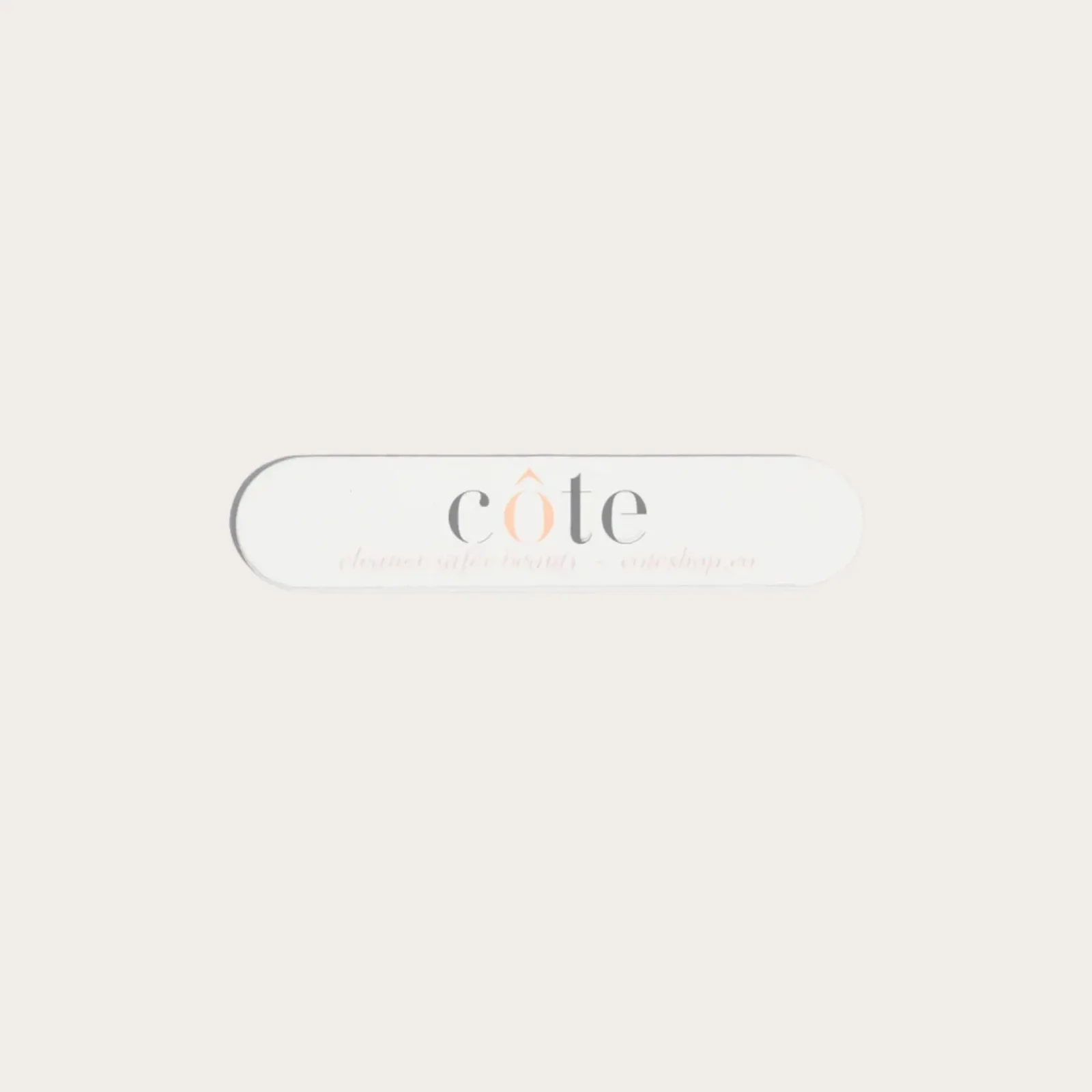 3.5'' Côte Mini Nail File