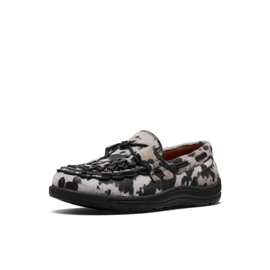 Women's UNEEK Loafer – Nocturnal Cow Black