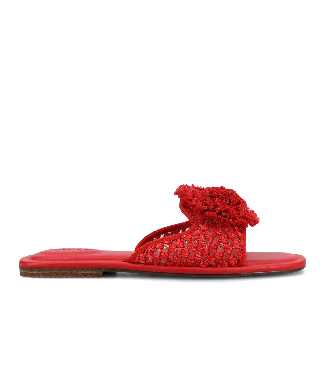 The Kiwi Pom – Red Openweave