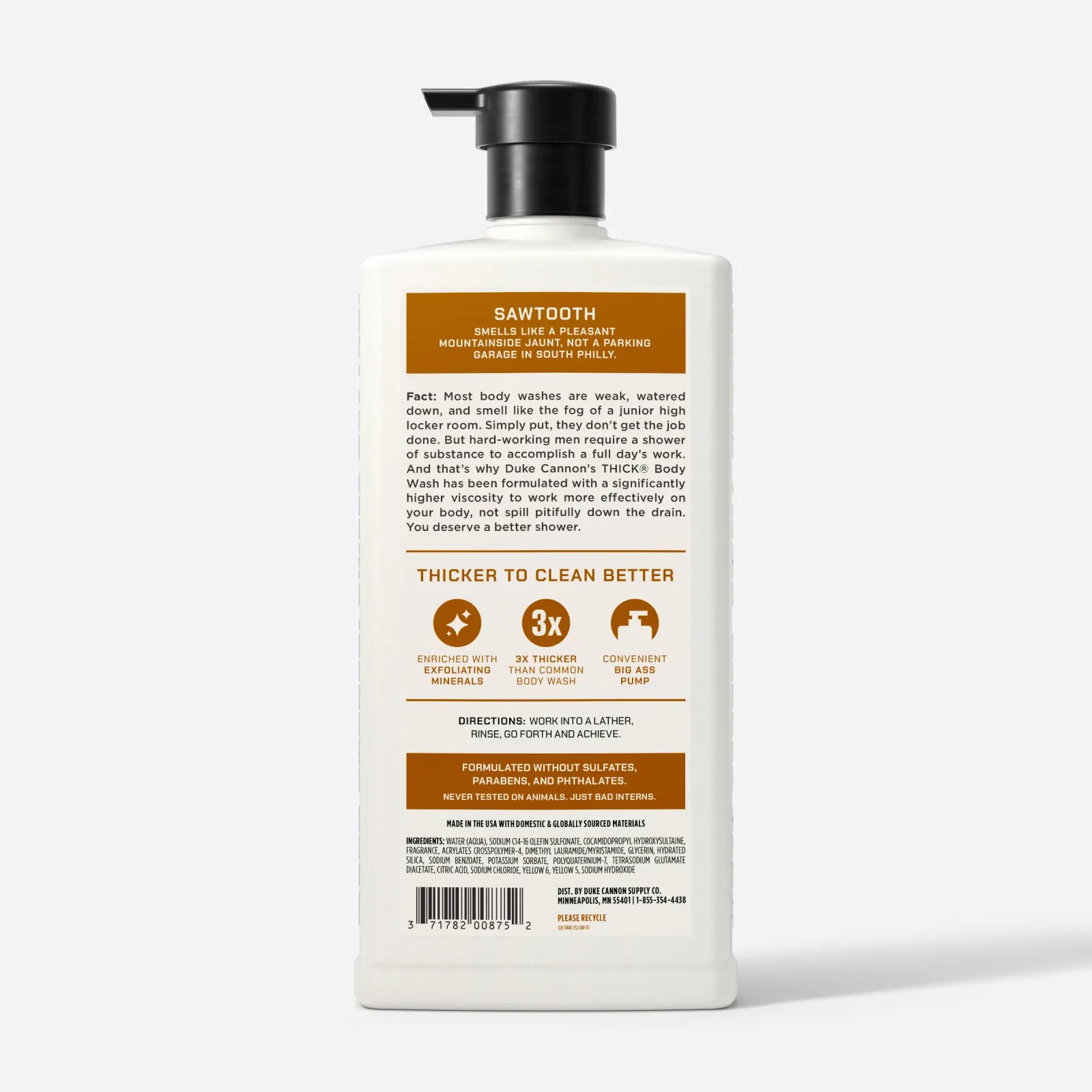 THICK® Body Wash – Sawtooth – 30 oz.