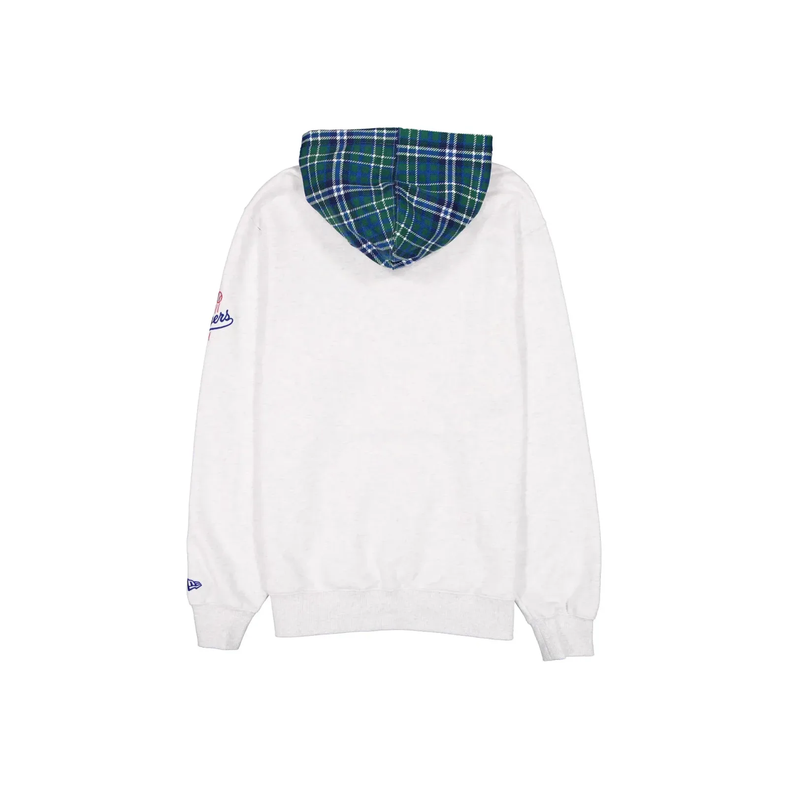 Los Angeles Dodgers Old School Gray Snap Hoodie
