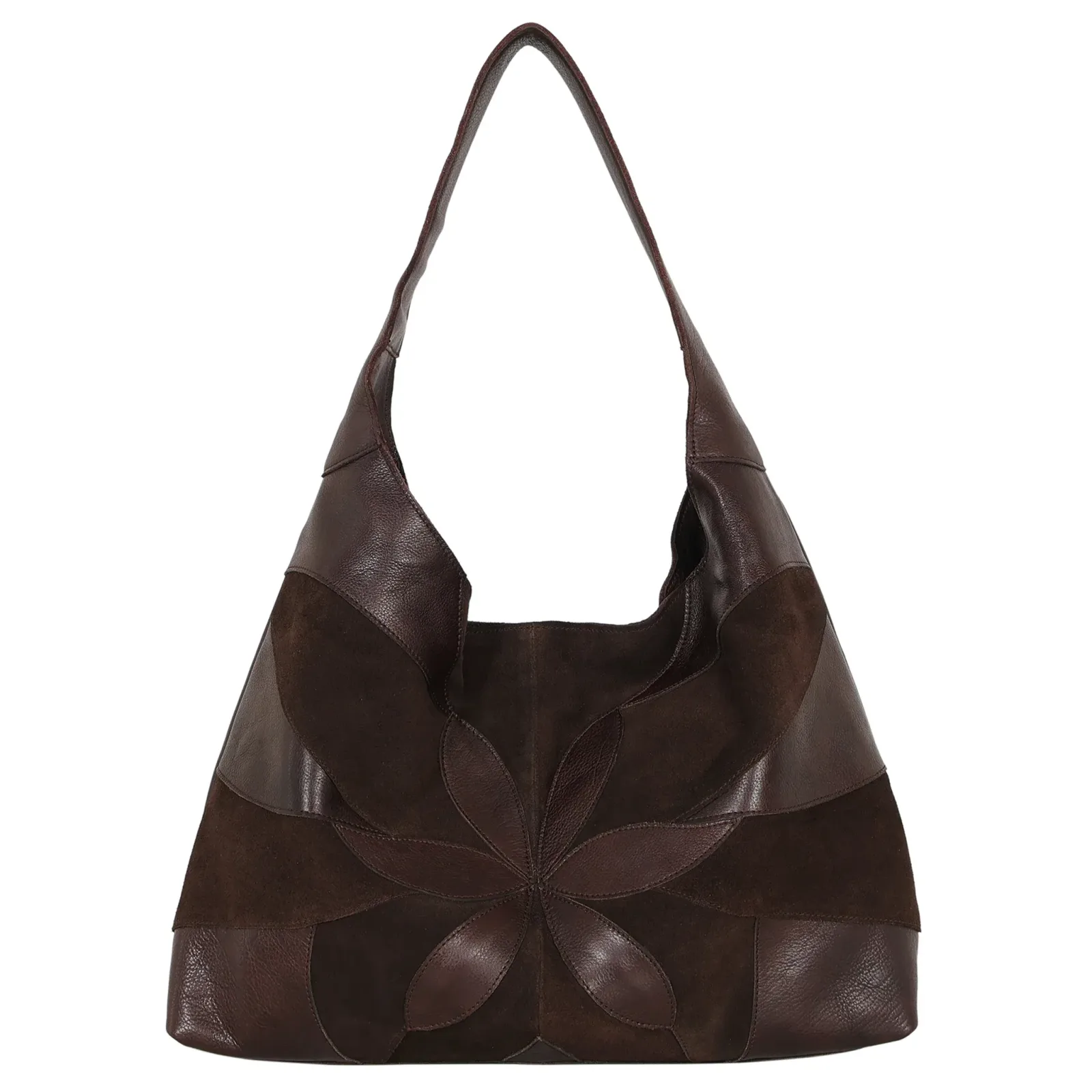 Petite Lindsey Suede Leather Shoulder Bag