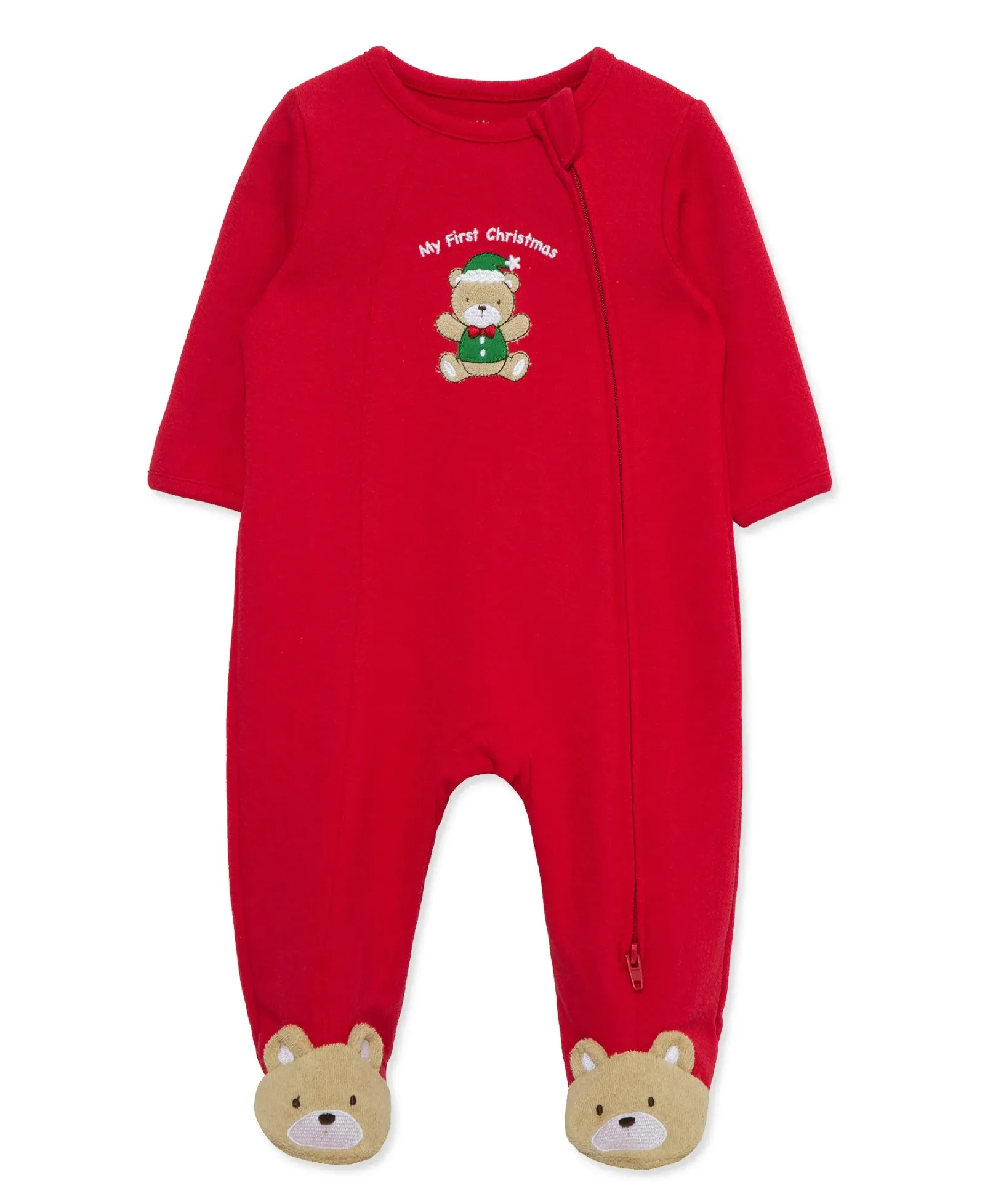 Holiday Bear Footie (NM-9M)