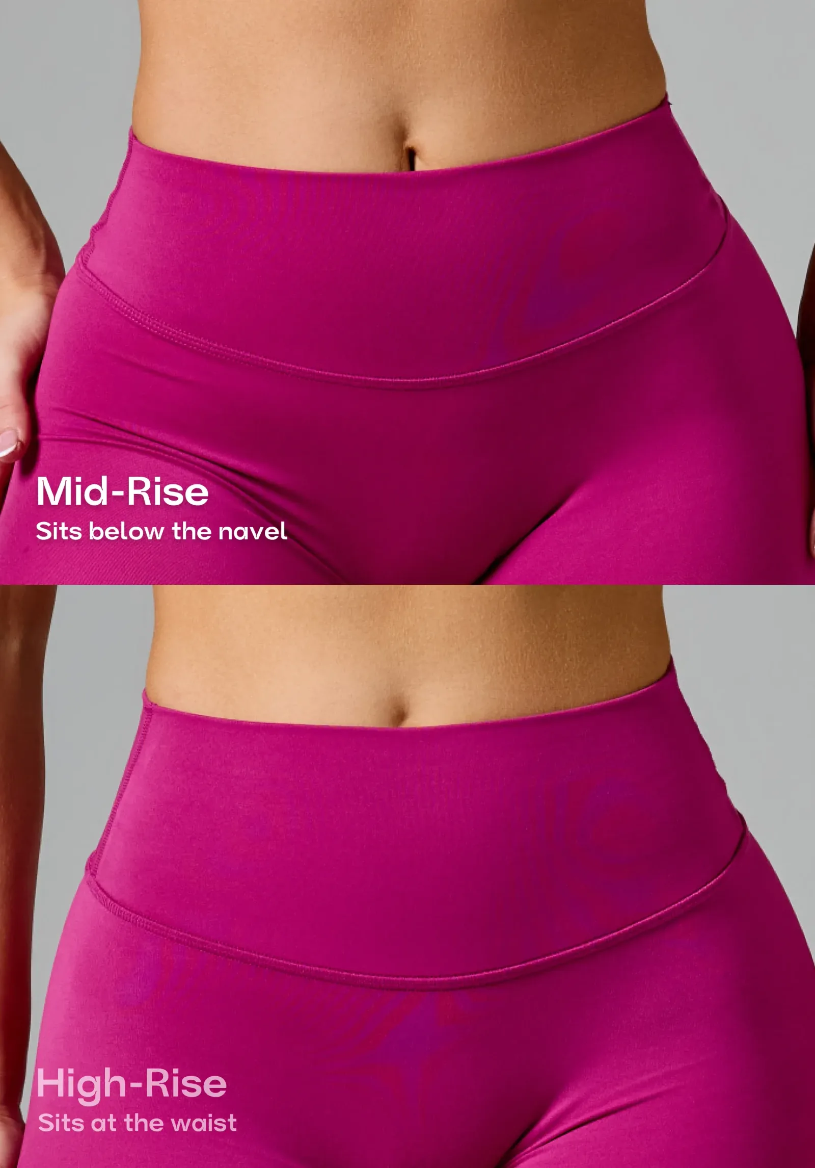 Reluna™ Original Sculptseam® Plus Mid-Rise Short 5" Berry