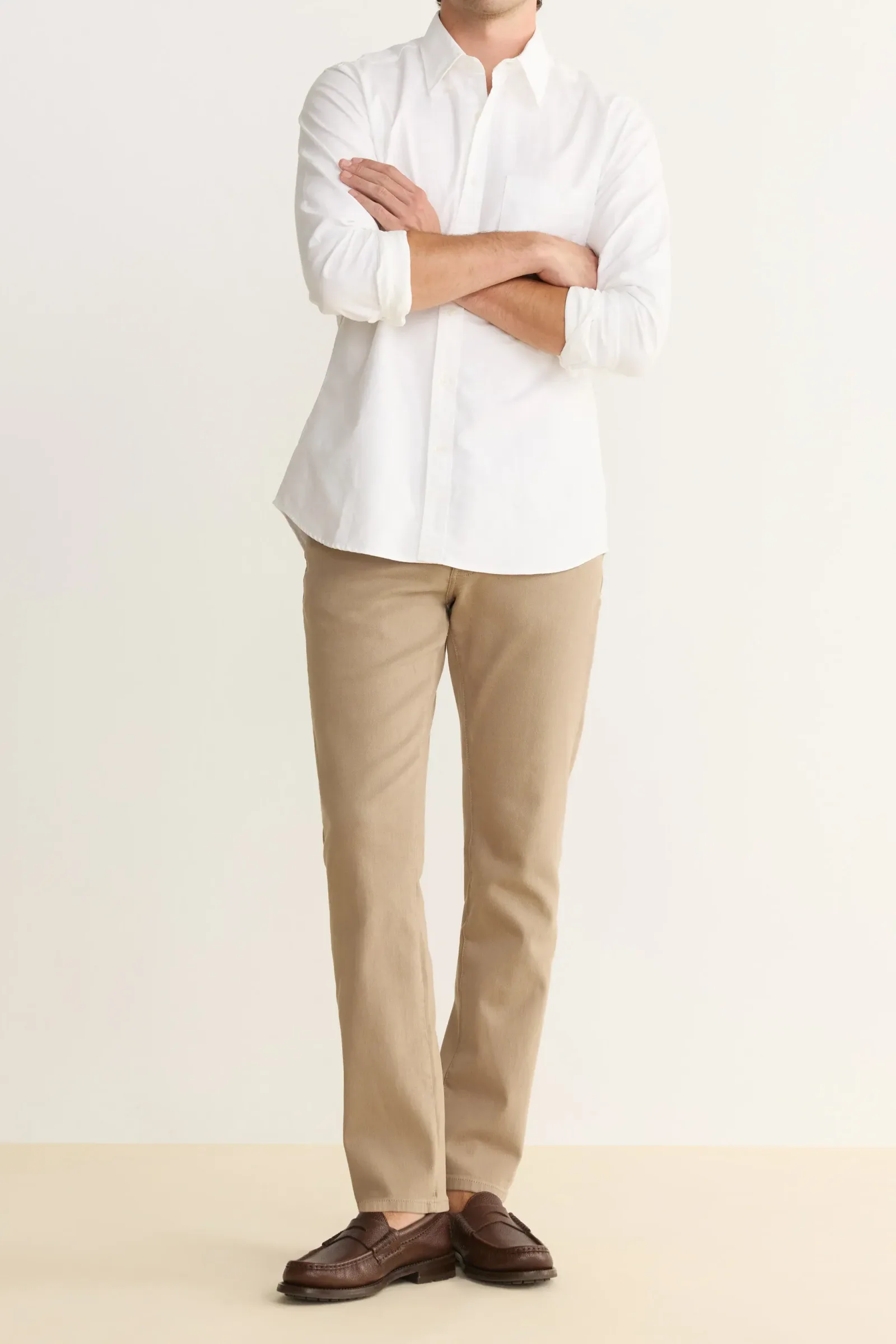 Ams – Slim Pants – Khaki