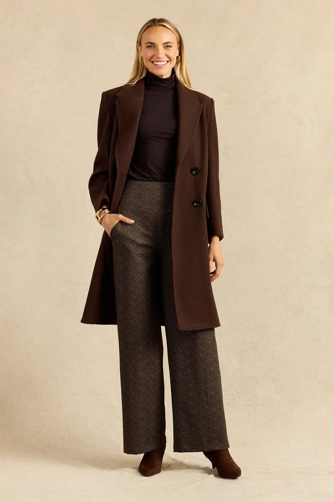Overcoat: Sable Brown