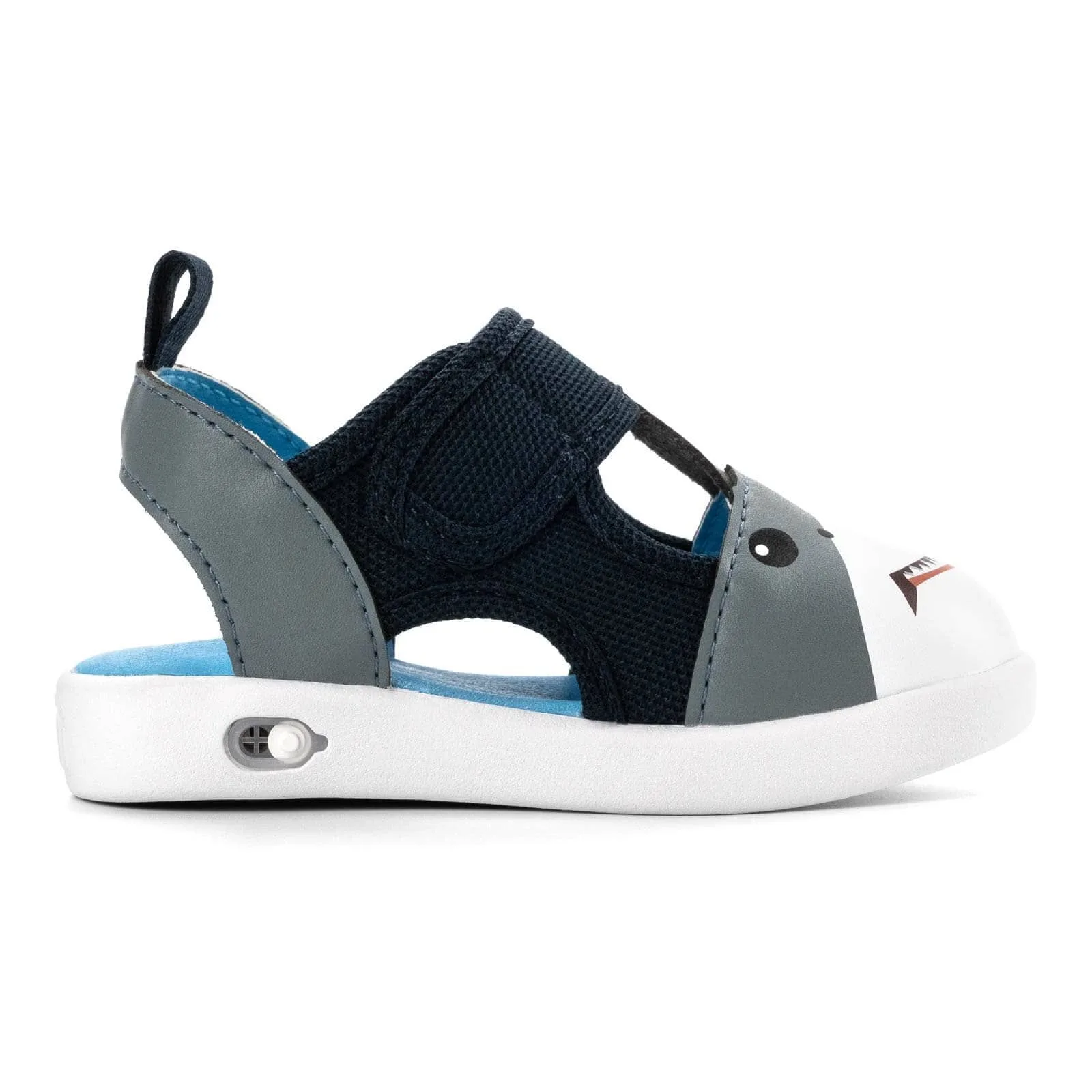Shark Squeaky Toddler Sandals for Boys and Girls – Blue
