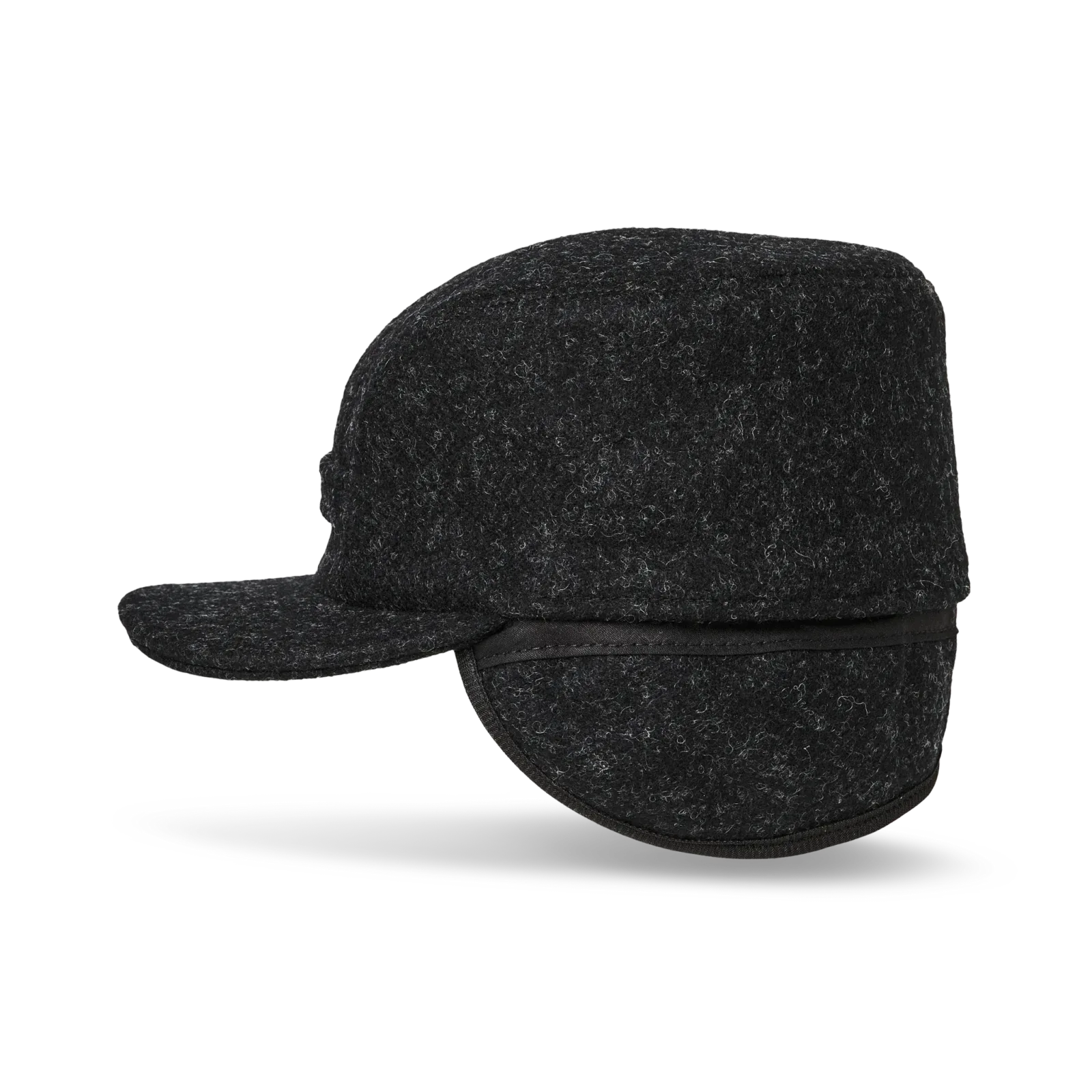 Mackinaw Wool Cap – Charcoal