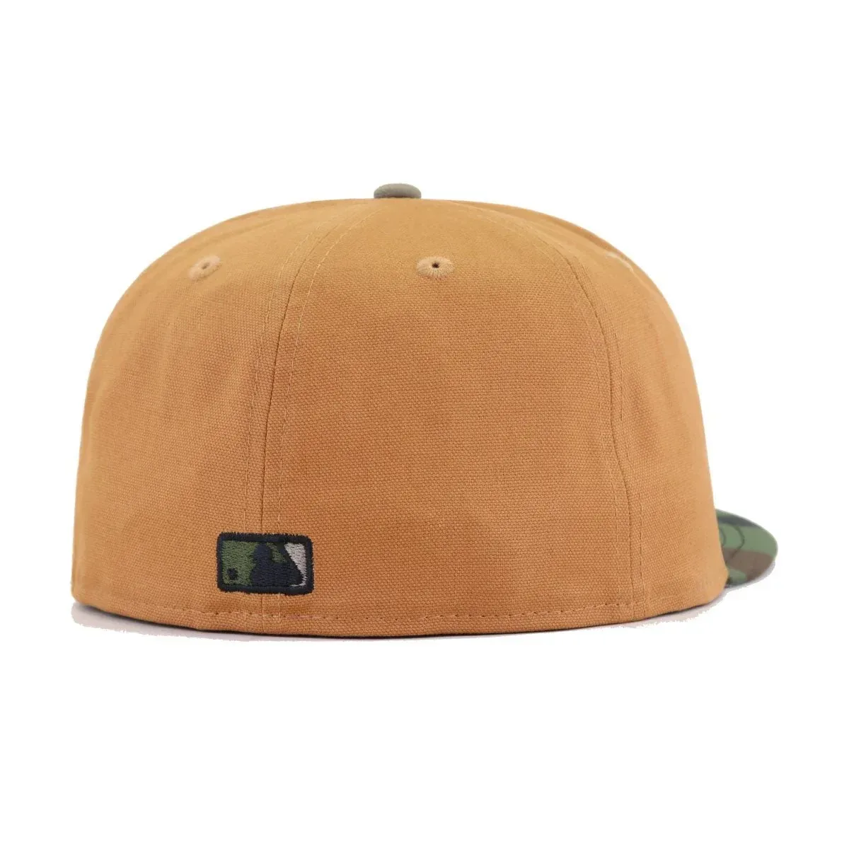 New York Yankees Light Bronze Cotton Canvas Woodland Camouflage New Era 59Fifty Fitted