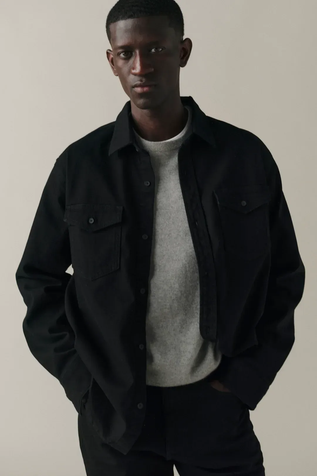 DET – DENIM SHIRT – INKWELL