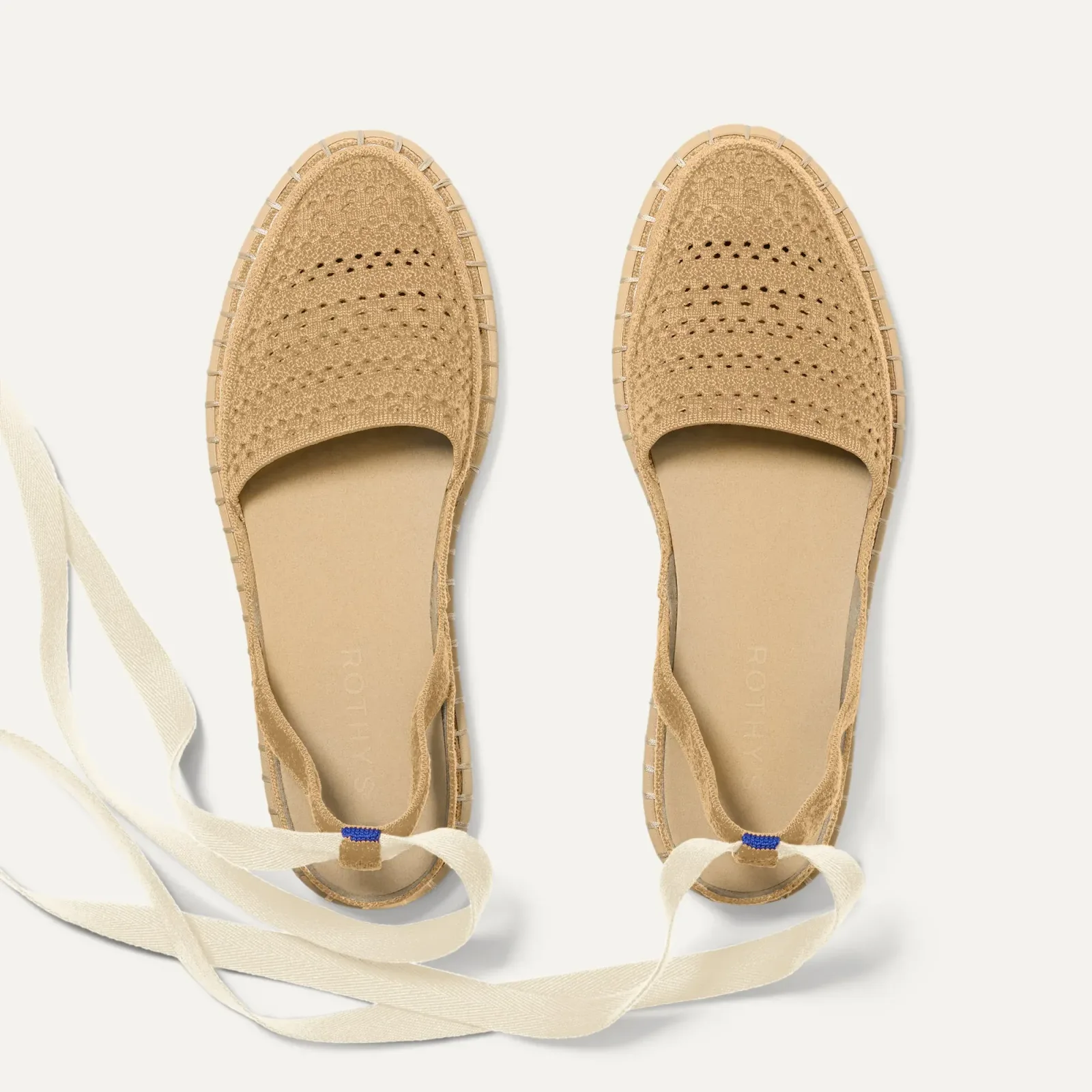 The D'Orsay Espadrille – Camel Crochet