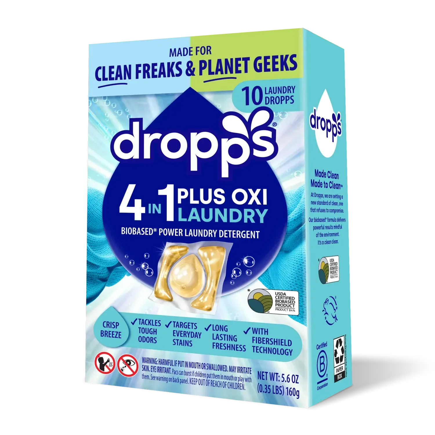 Trial Size 4-in-1 Plus Oxi Laundry Detergent Pods