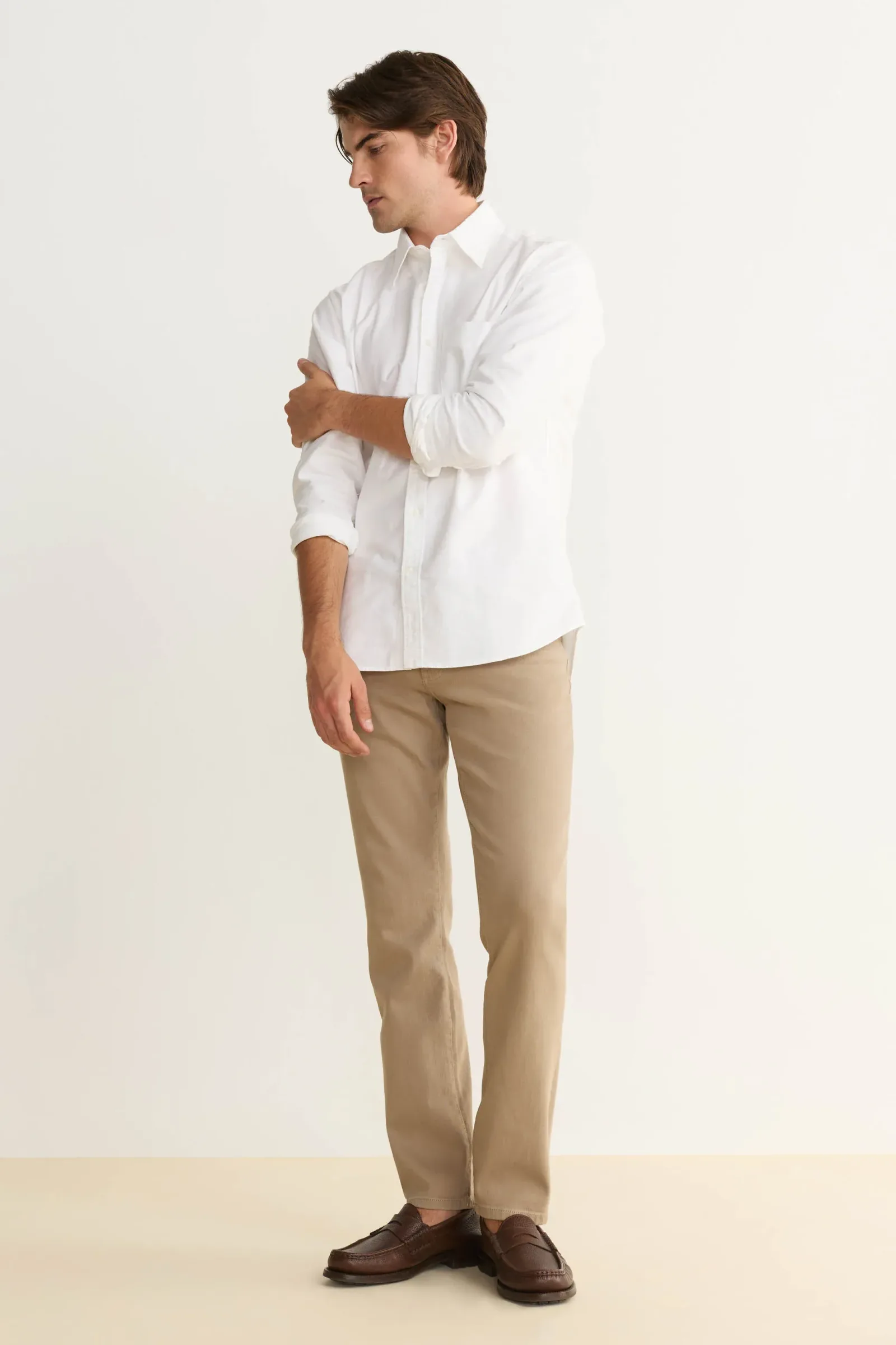 AMS – SLIM PANTS – KHAKI