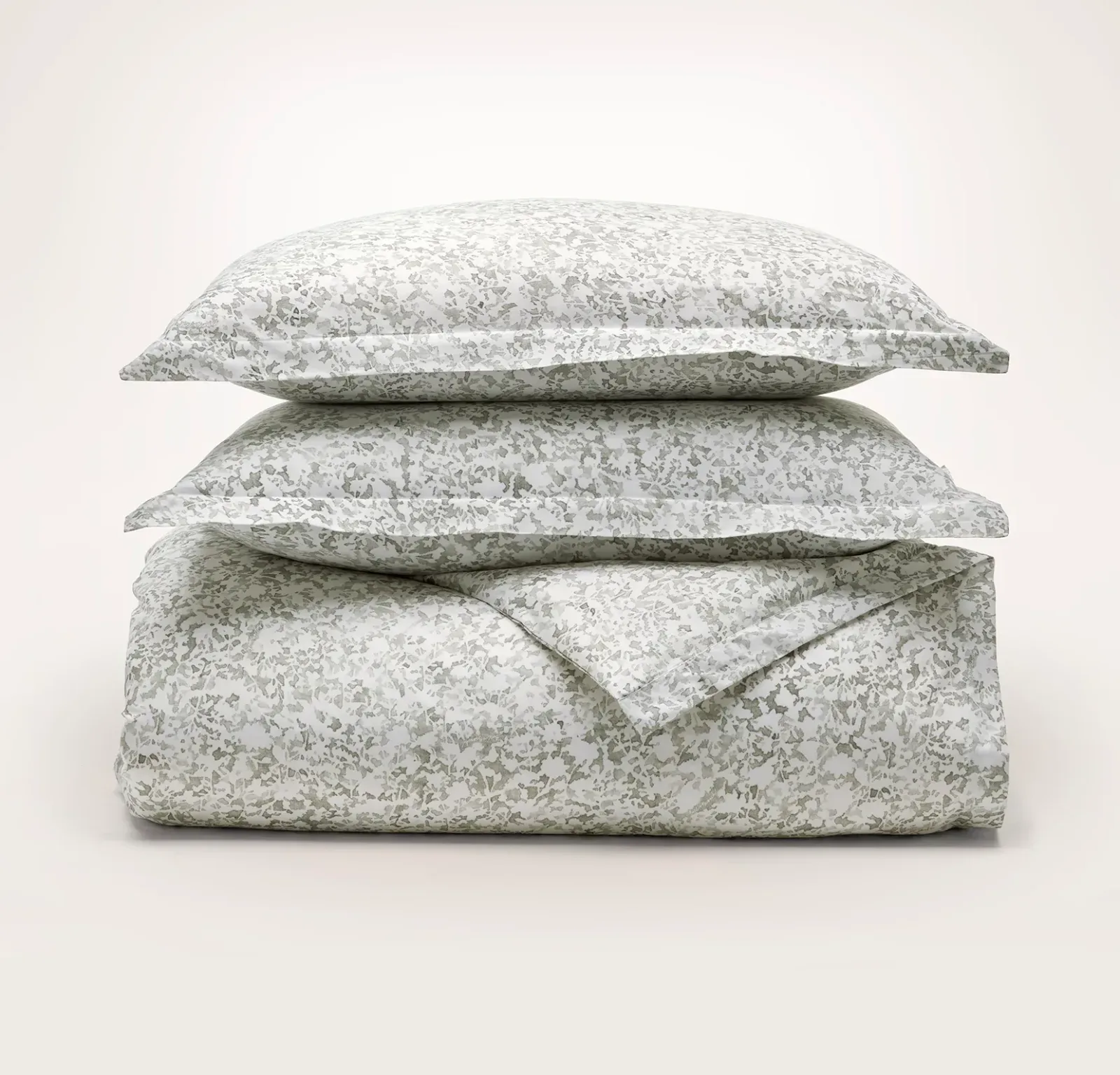Percale Hemmed Duvet Set – Meadow Garden
