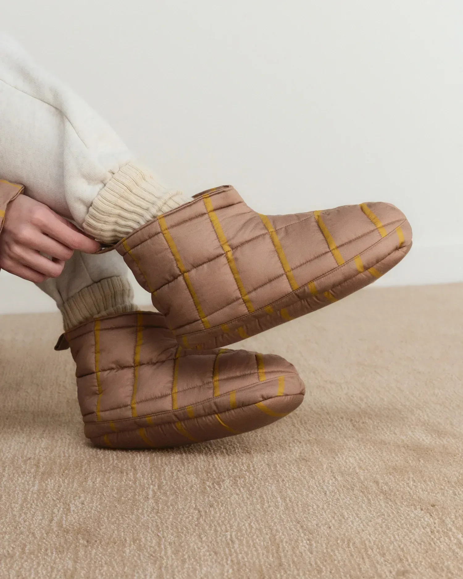 Cocoon Slippers (Adobe and Marigold)