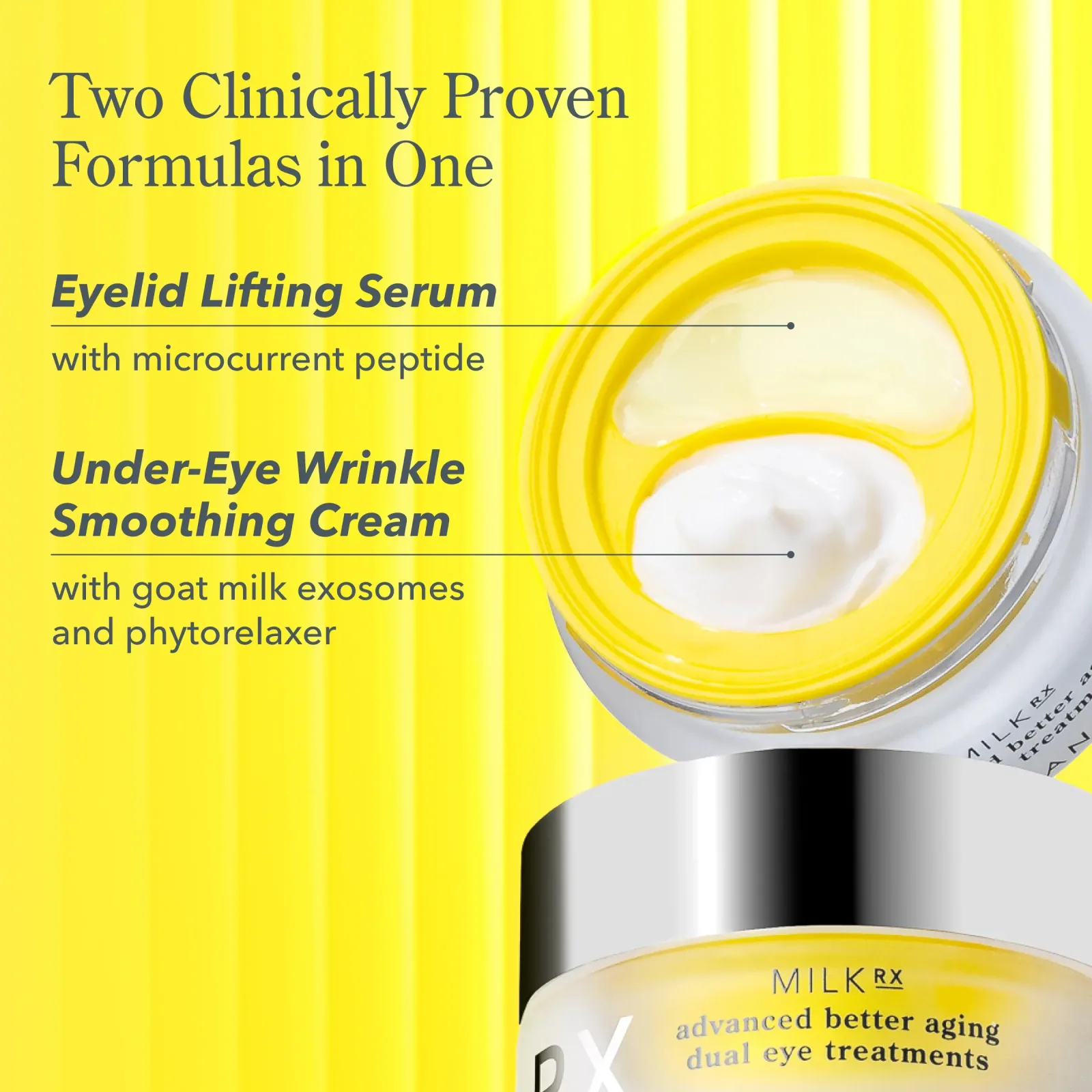 Milk RX Advanced Better Aging Dual Eye Treatments