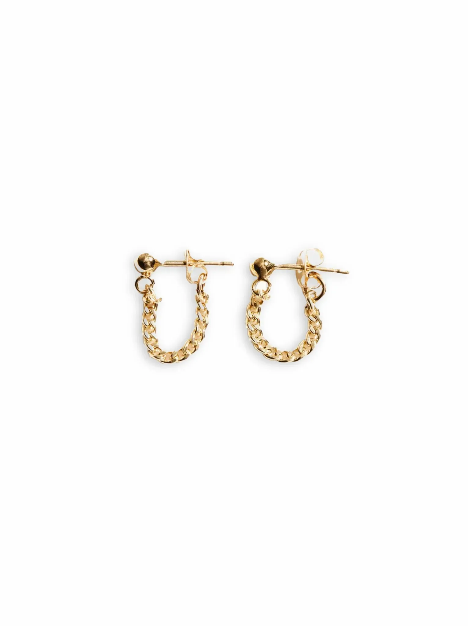 Curb Chain Earrings