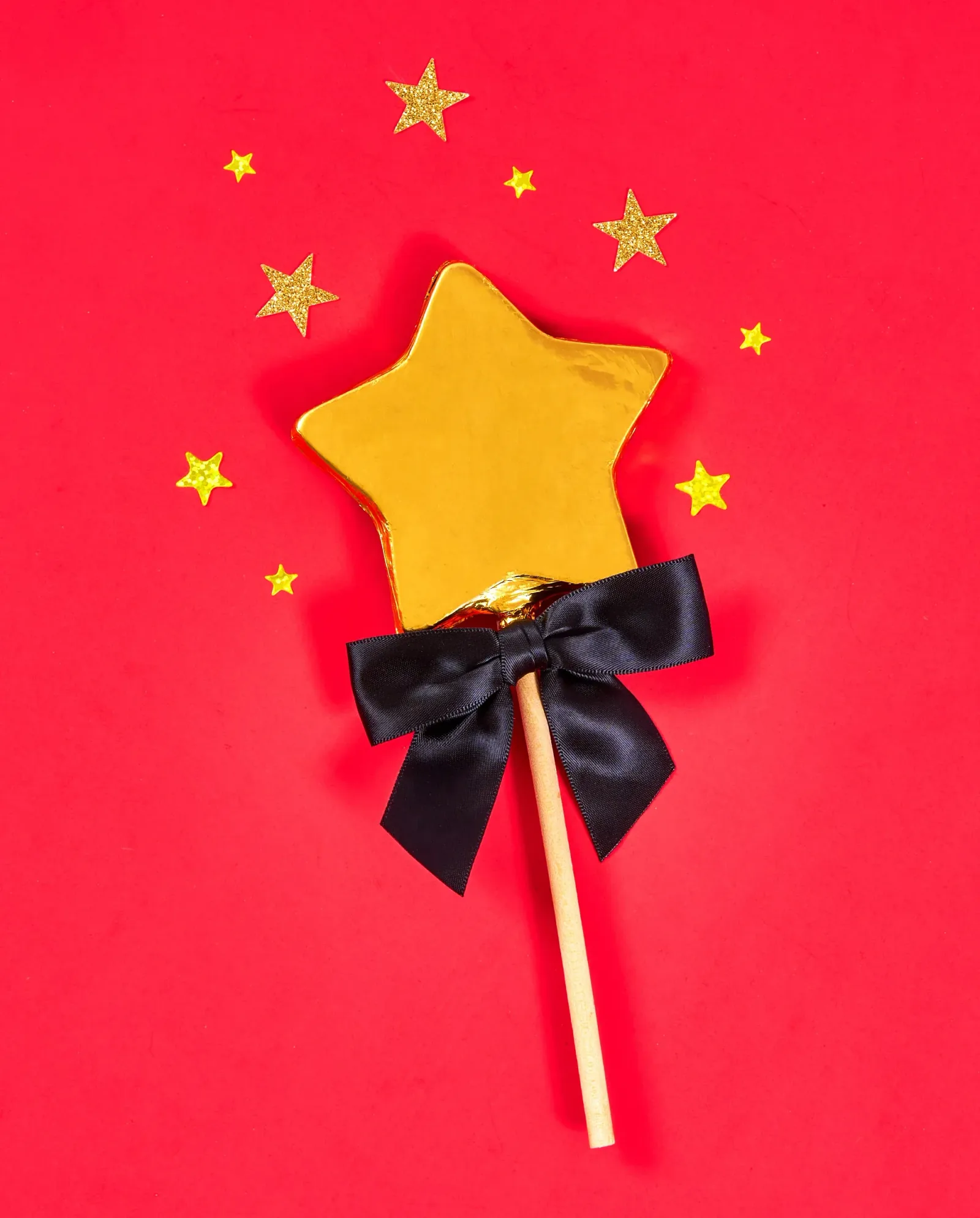 Solid Milk Chocolate Star Pop