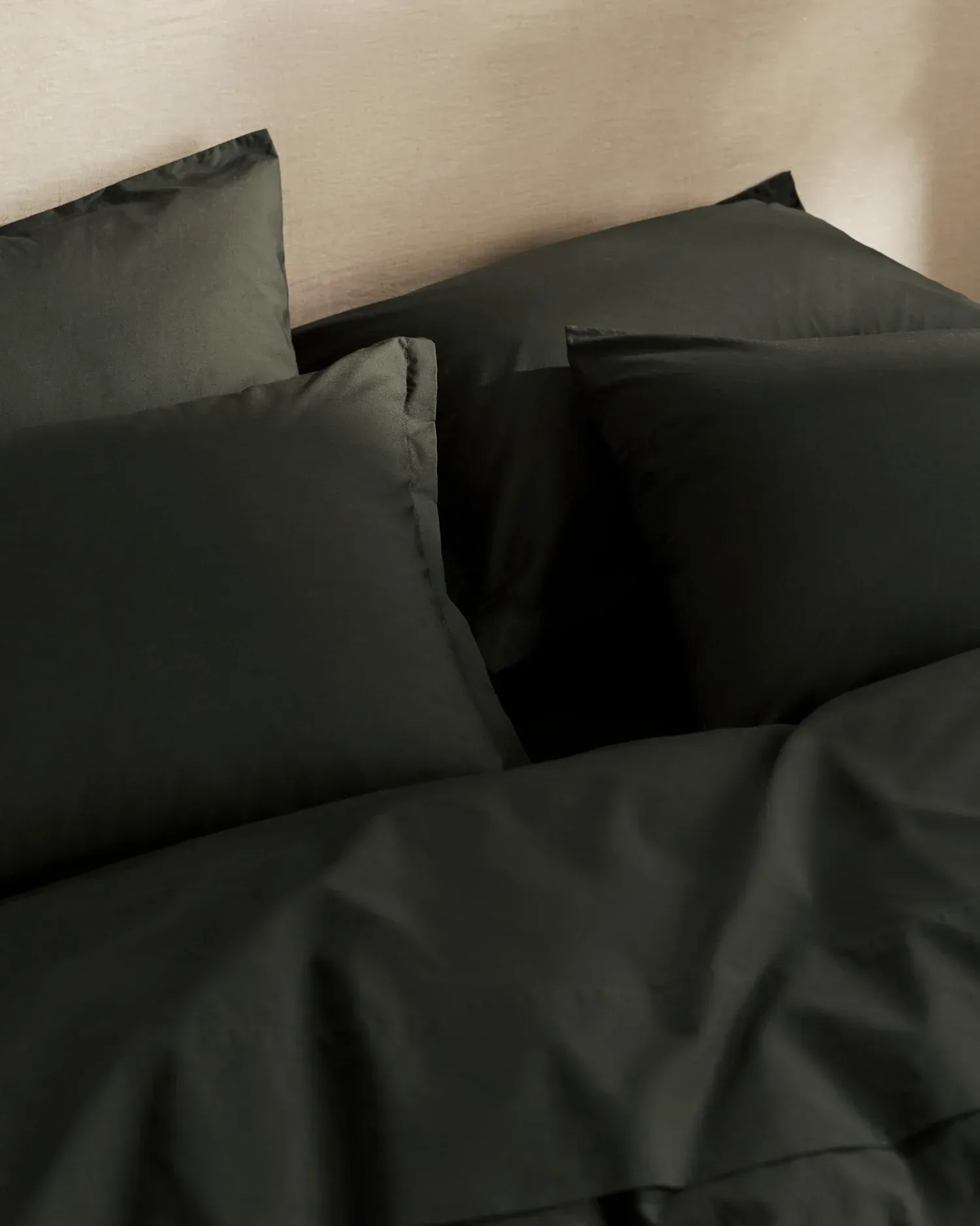Percale Sham Set (Evergreen)