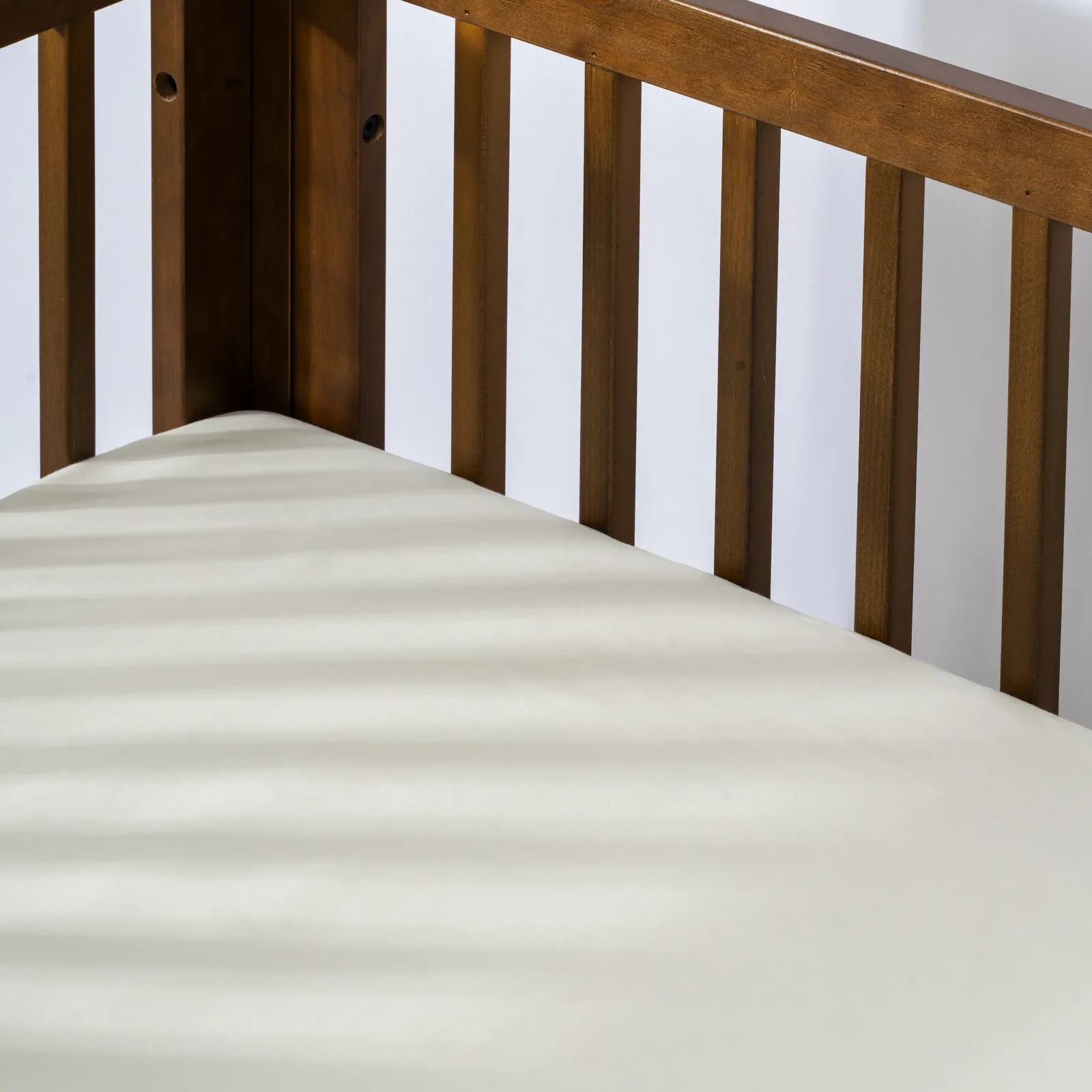 All-Stages Midi Crib Sheet in GOTS Certified Organic Brushed Cotton