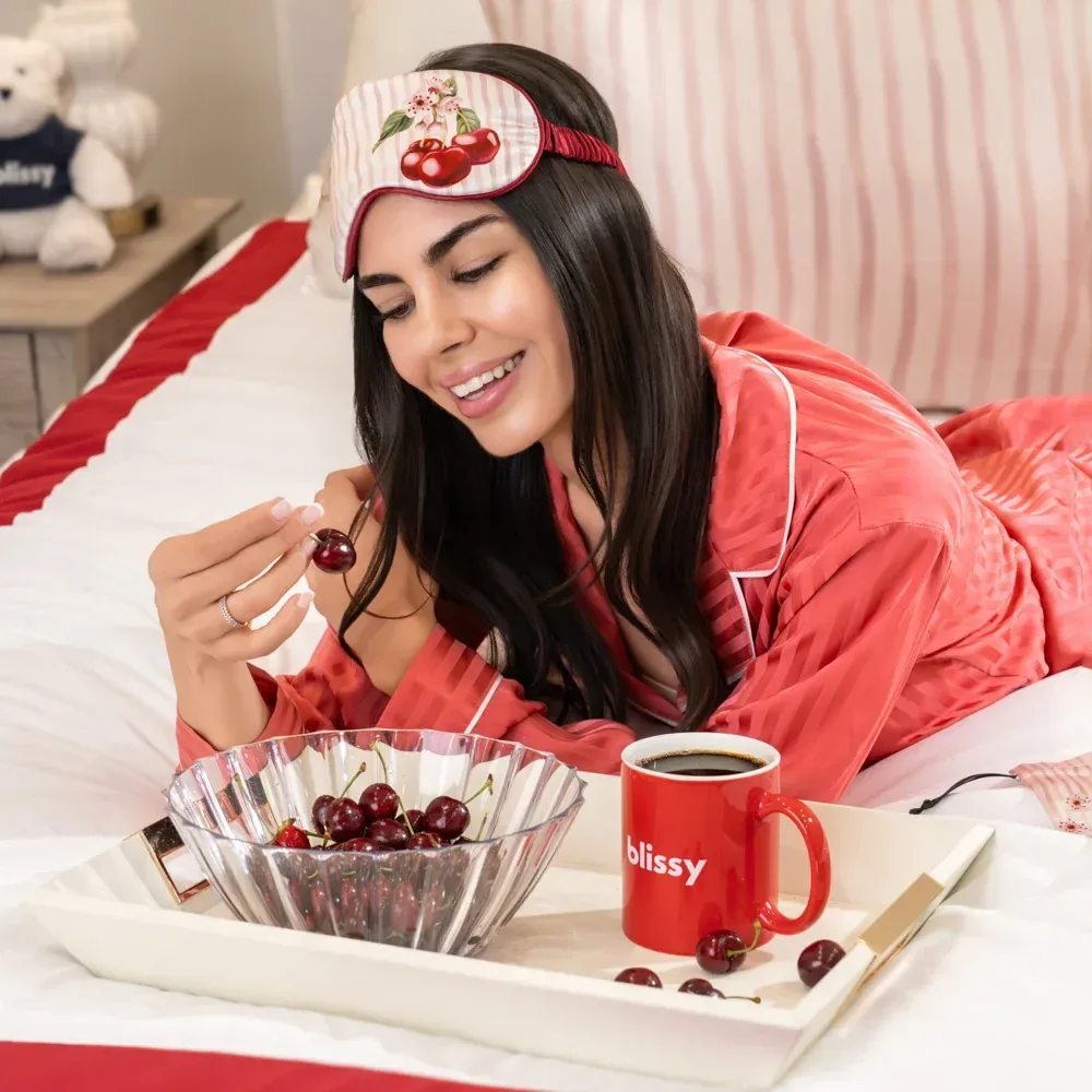 Sleep Mask – Cherry Blossom