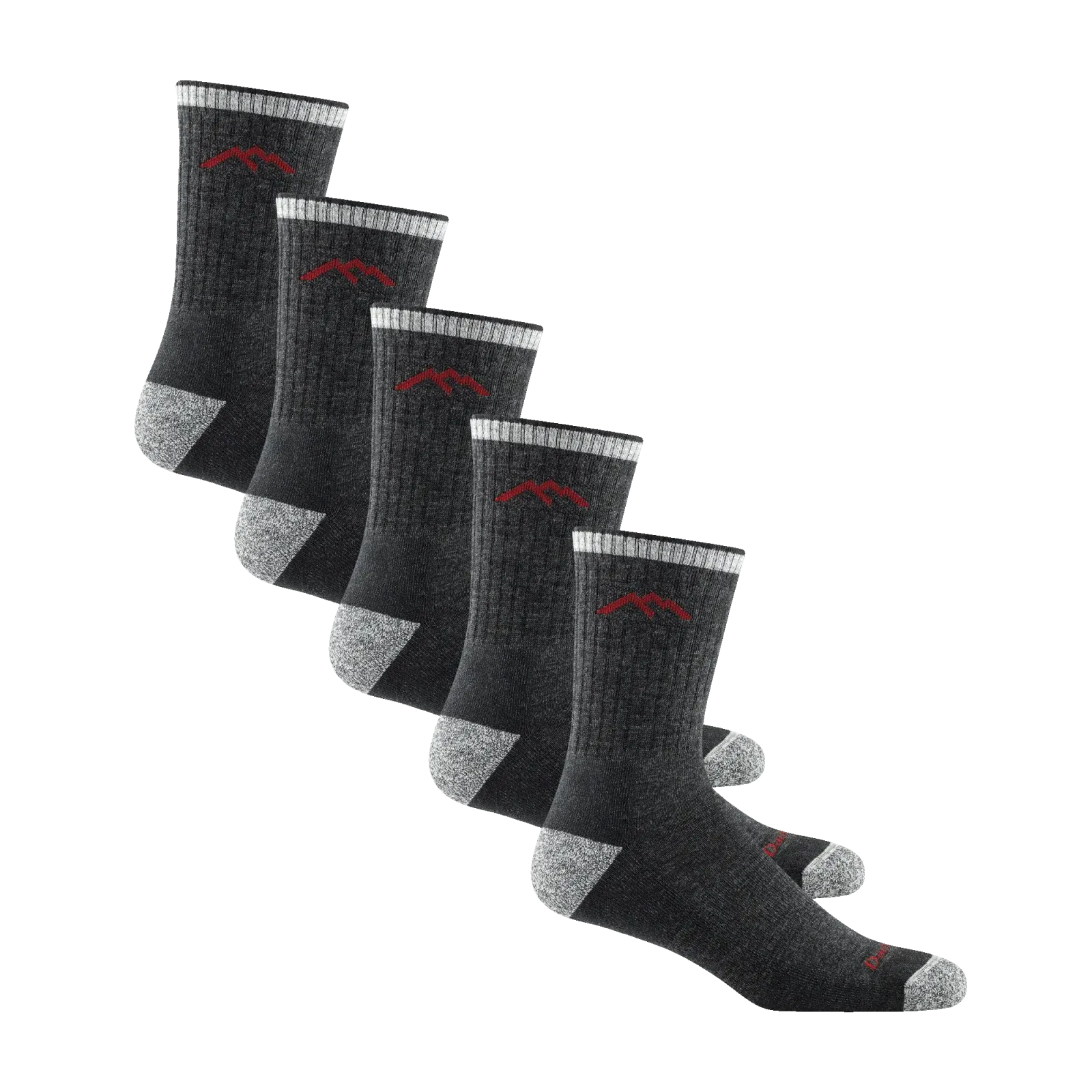 Men's Hiker Midweight Micro Crew 5-Pack