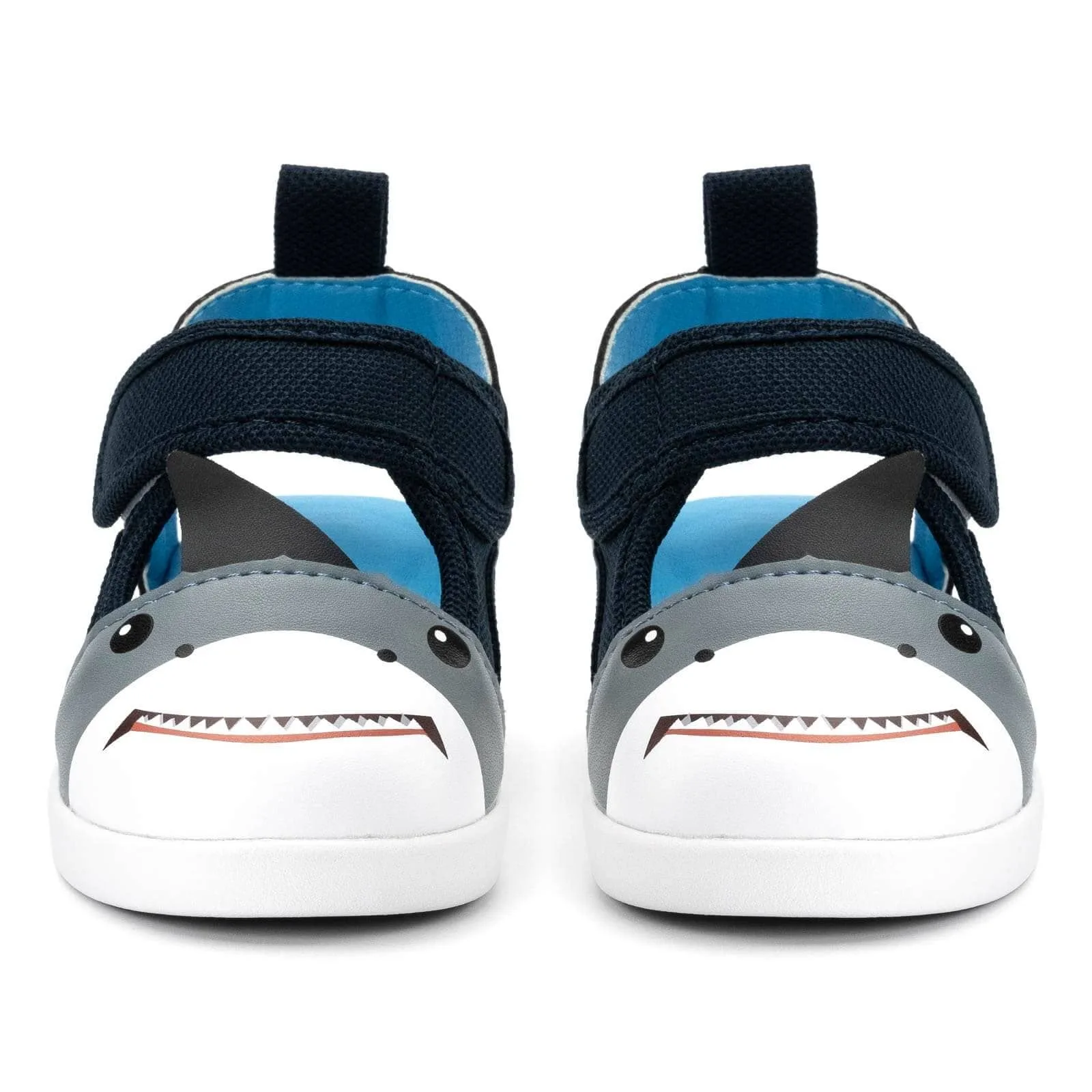 Shark Squeaky Toddler Sandals for Boys and Girls – Blue