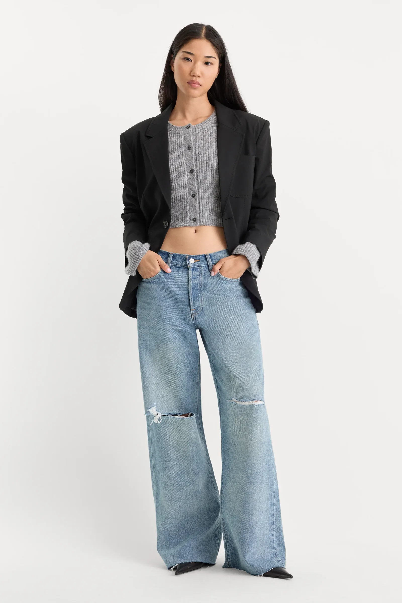 VINTAGE LOW SLUNG BAGGY JEANS – TERRA