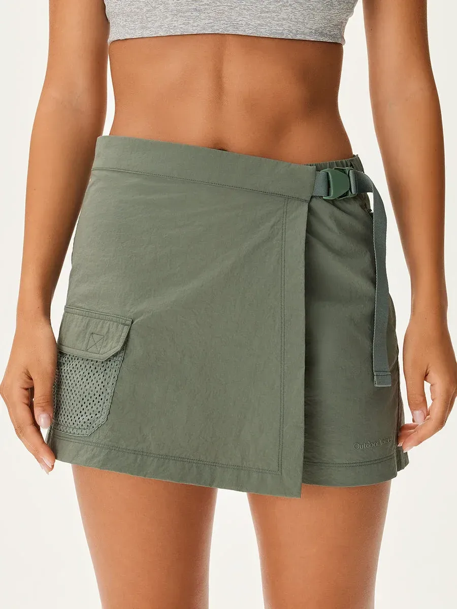 RecNylon 3" Skort