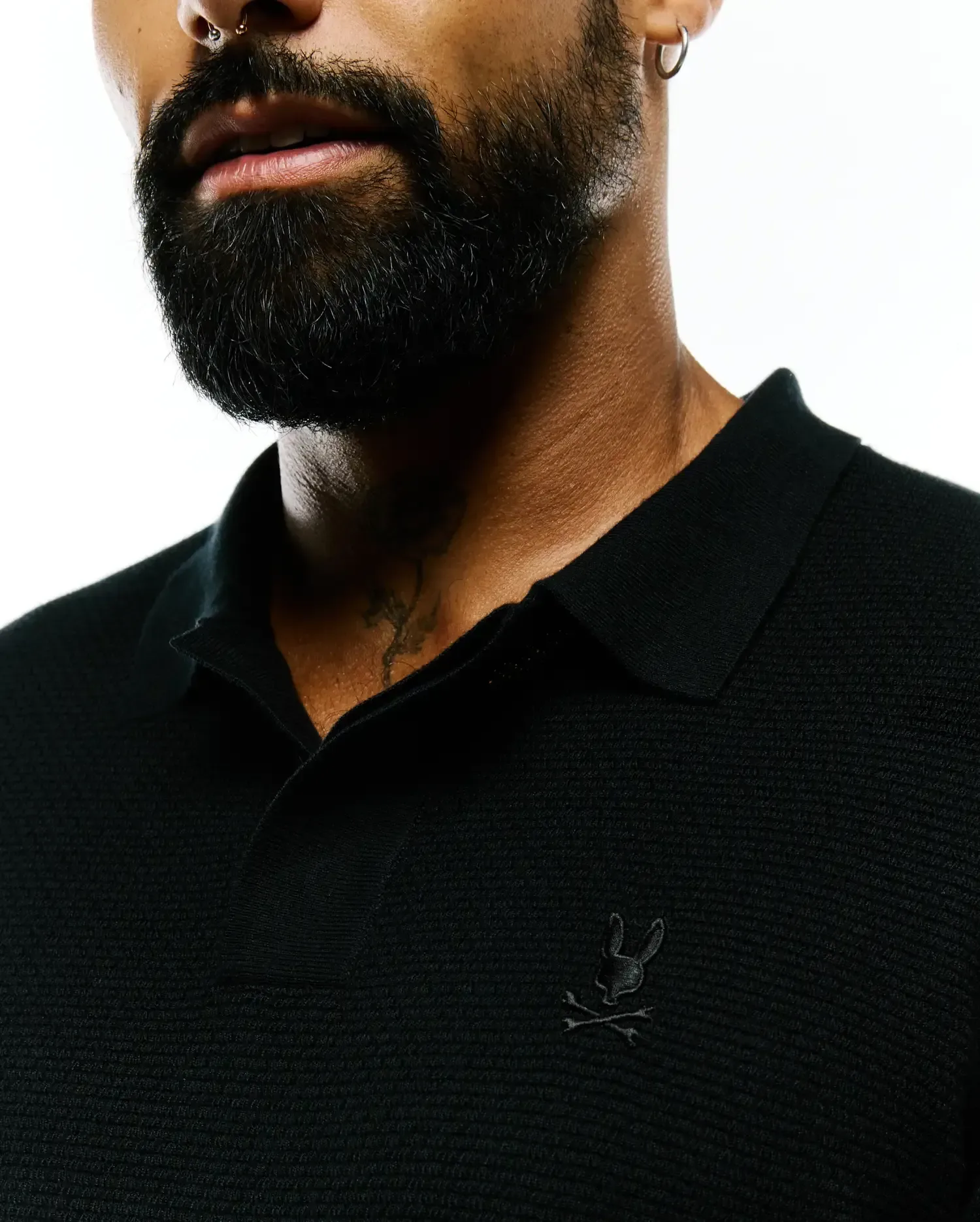 Men's Leroy Long Sleeve Knit Polo – MT0100321