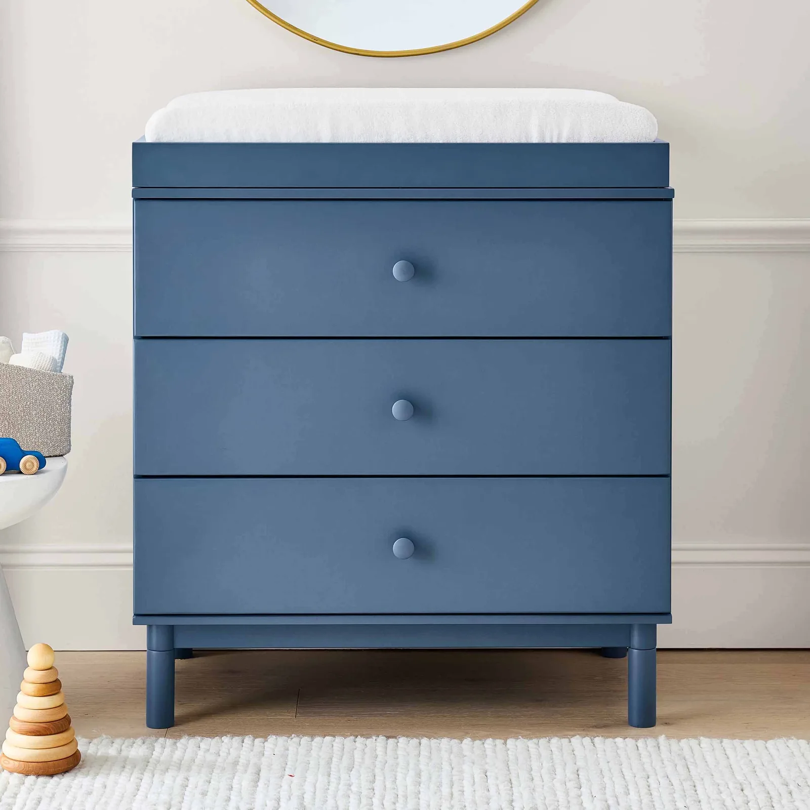 Gelato 3-Drawer Compact Changer Dresser with Removable Changing Tray (34") – Retail Exclusive