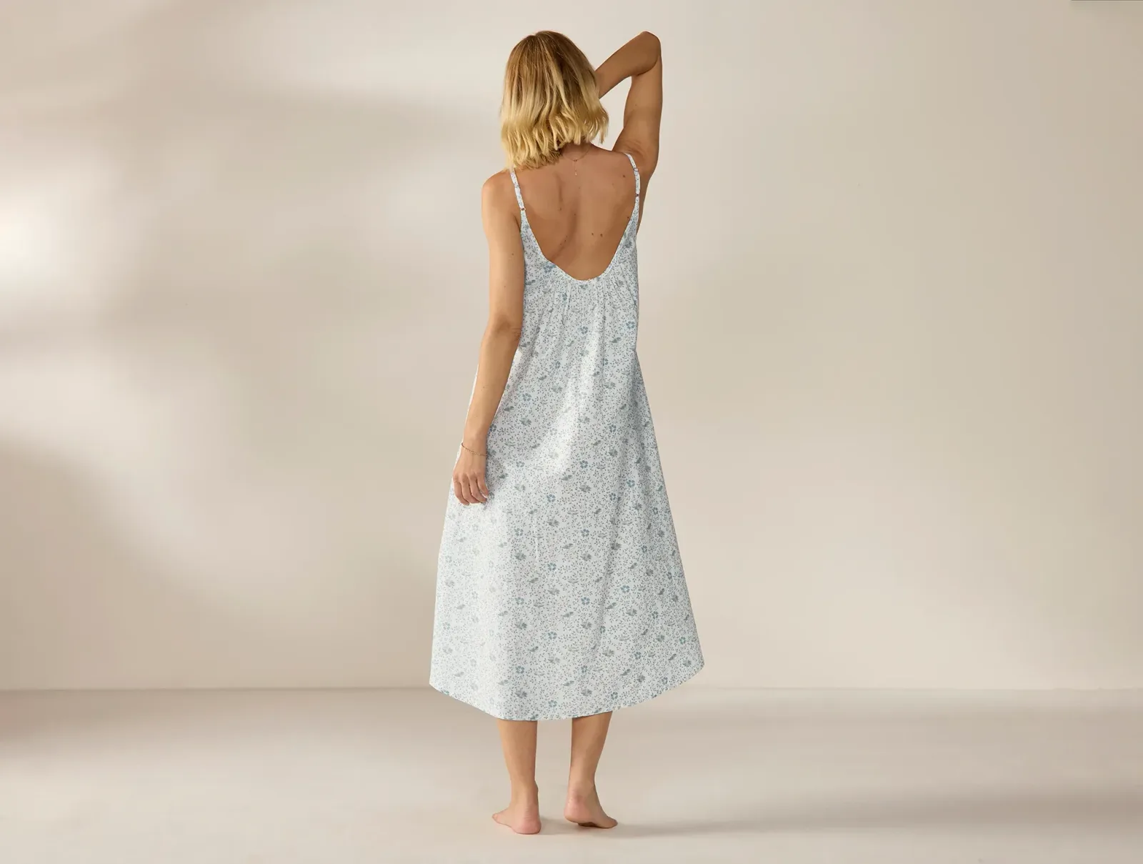 Women’s Isla Organic Cotton Night Dress – Renewed