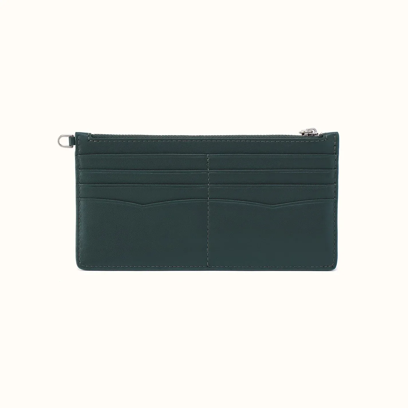 Carte Travel Wallet In Suede Leather – Pine Needle