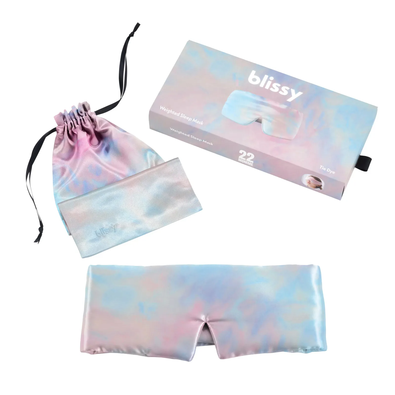 Sleep Mask – Tie Dye – Weighted