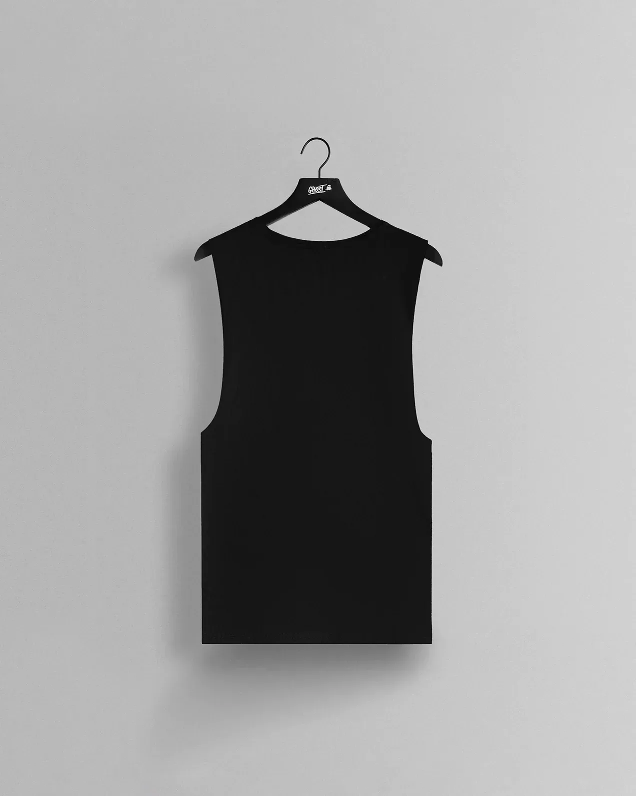 GHOST® Core Logo Sleeveless Tee – Black V2