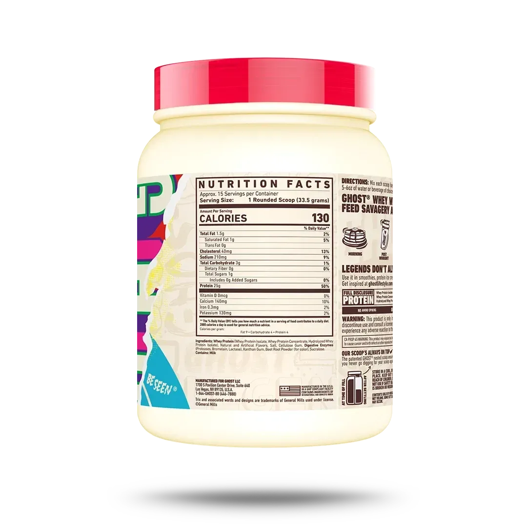 GHOST® 1LB WHEY x TRIX™ – TRIX™ "CEREAL MILK®"