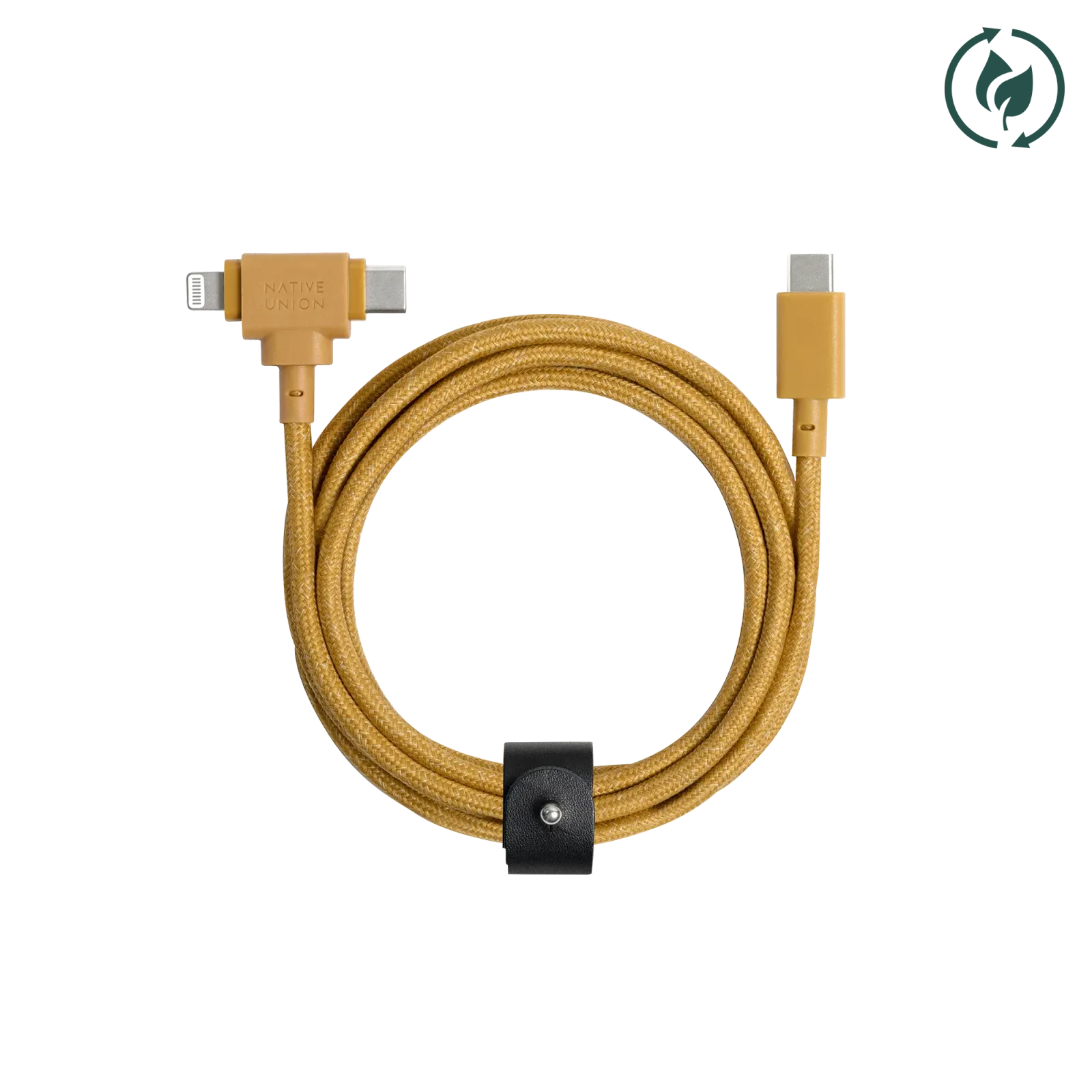 5-Pack Belt Cable Duo (USB-C to USB-C & Lightning)