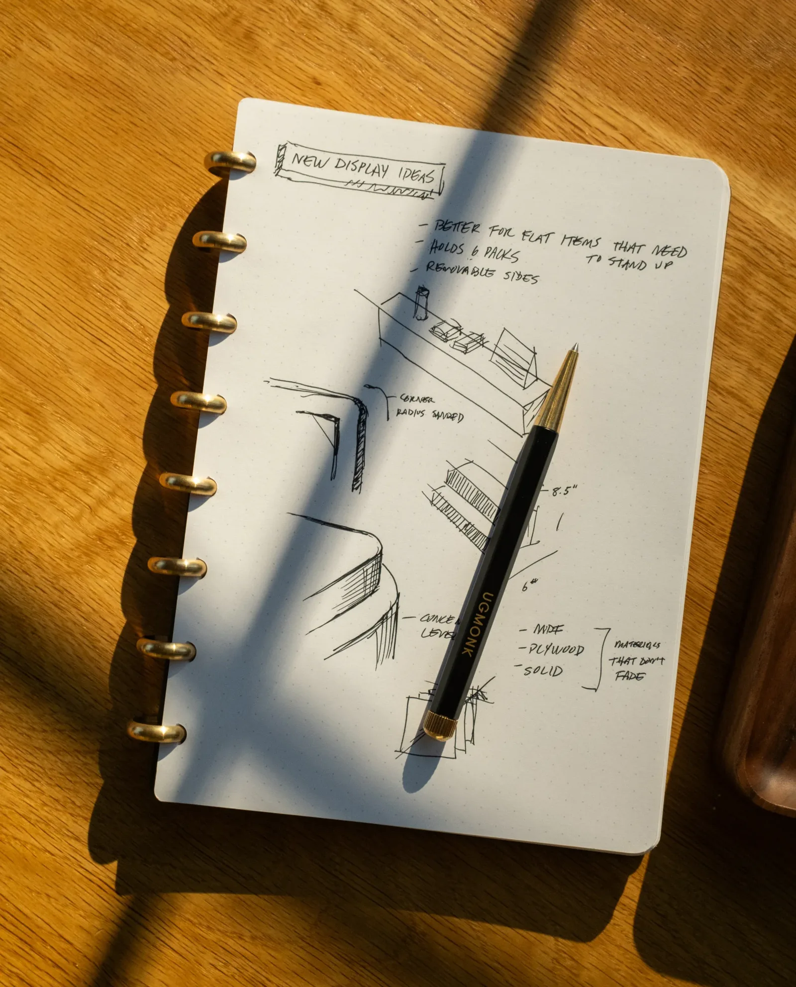 Discbound Journal + 3 Refills (Standard 6"x 8.5" Journal)