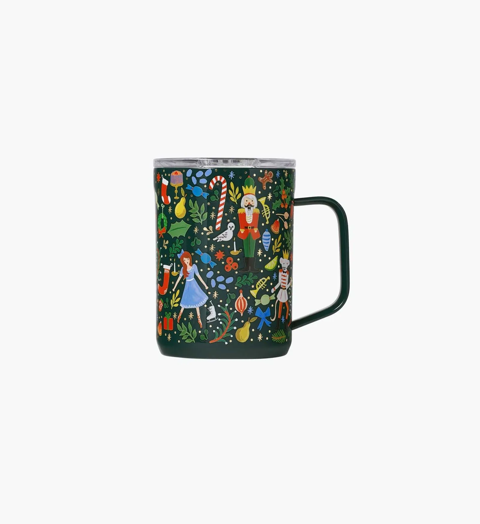 16 oz. Coffee Mug – Nutcracker Green