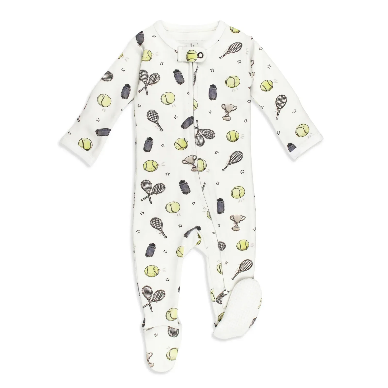 Little Ace – Organic Zipper Footie