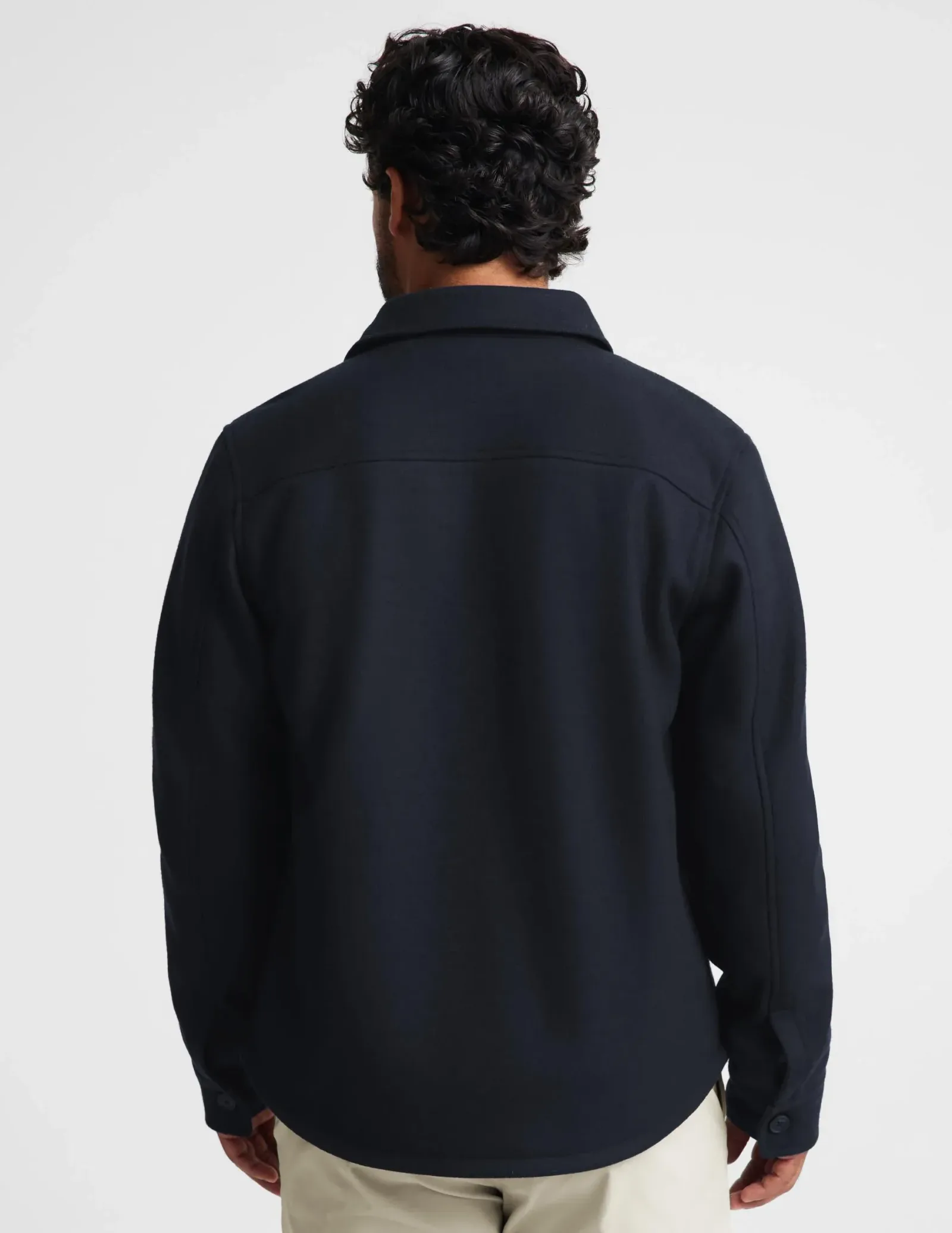 Day to Night Wool Men's Shirt Jacket
