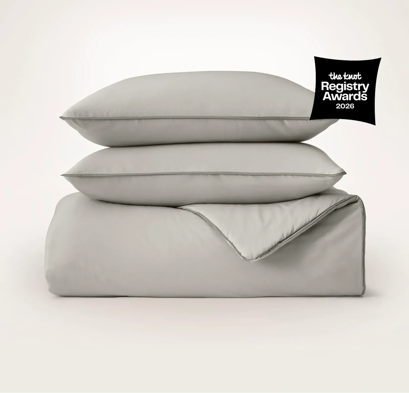 Signature Comforter Set – Pewter