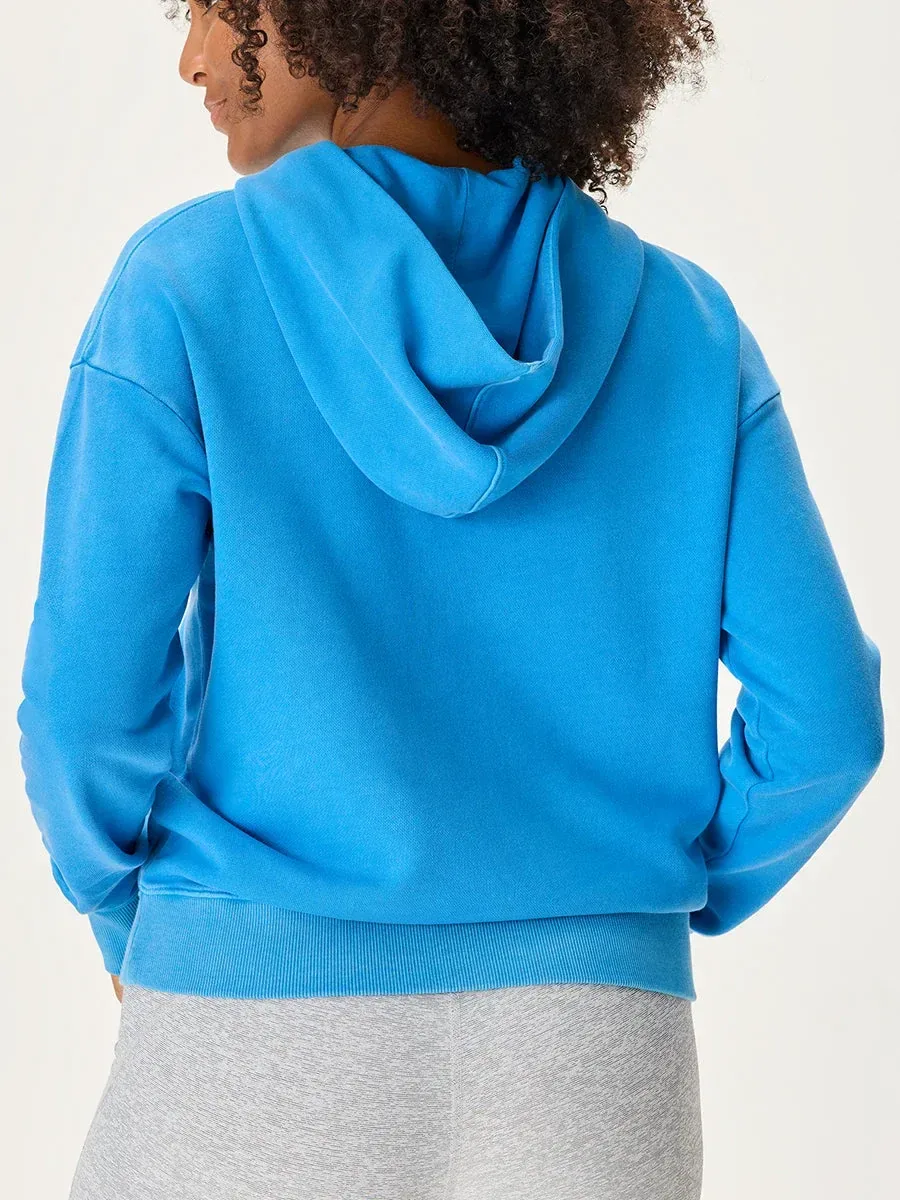 Organic Cotton Terry Shrunken Hoodie