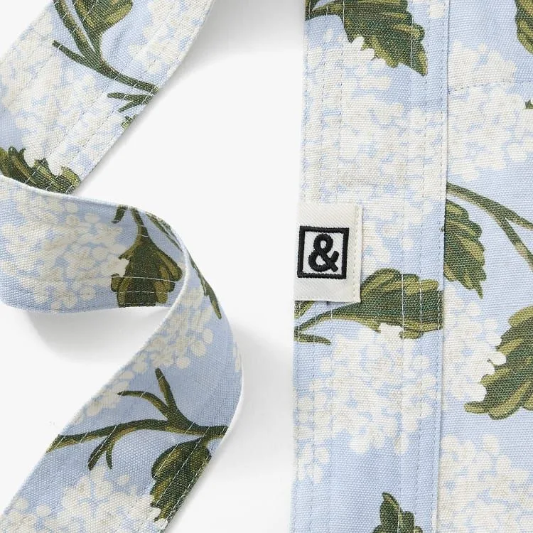 Rifle Paper Co. Blue Hydrangea Pinafore Apron