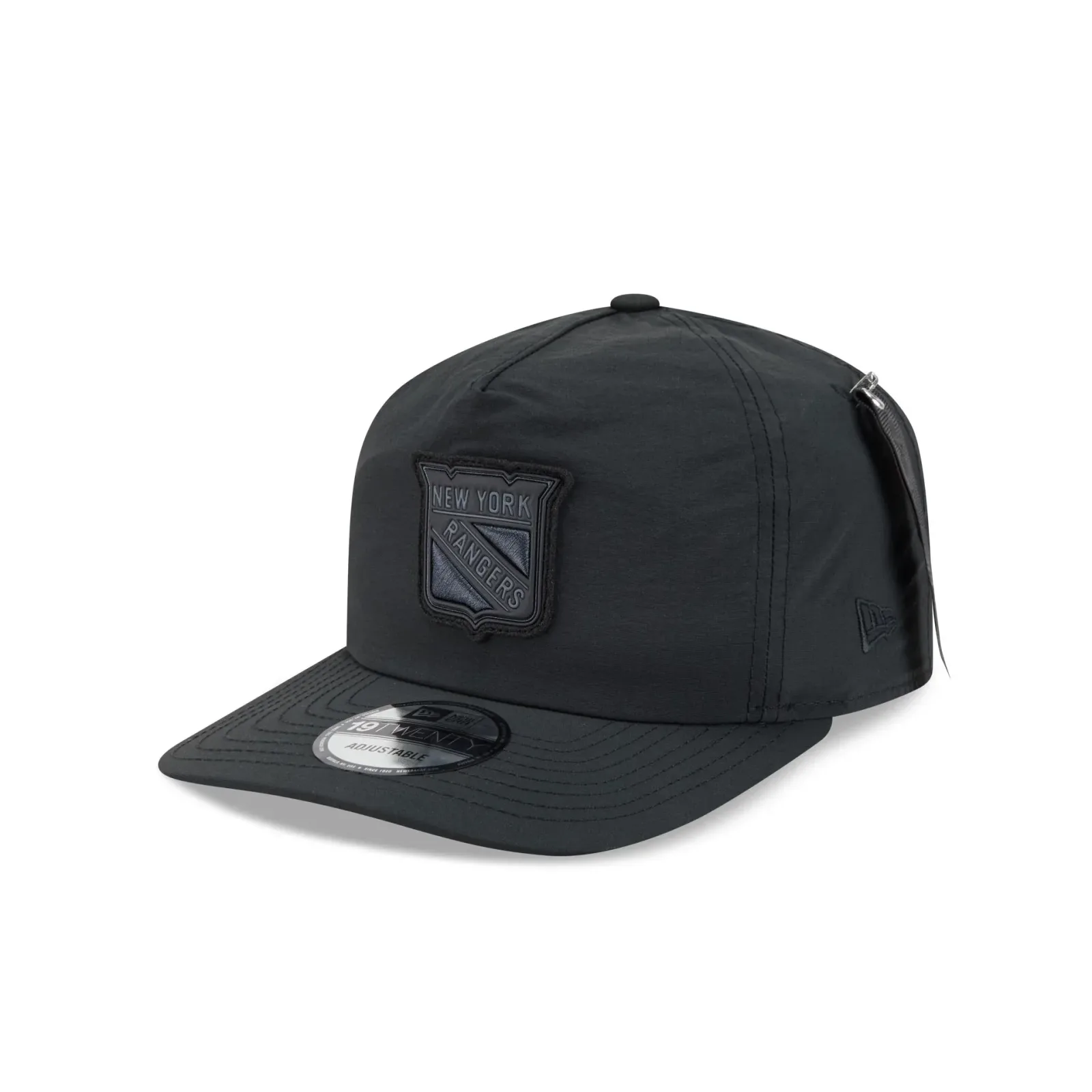 Alpha Industries x New York Rangers Black 19TWENTY Adjustable Hat