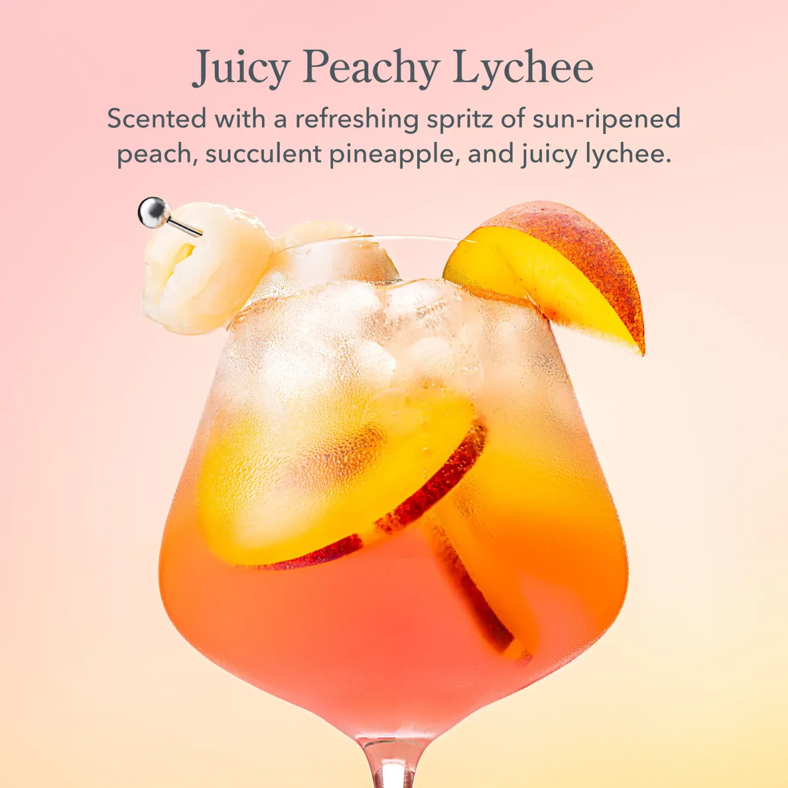 Juicy Peachy Lychee Goat Milk Soap